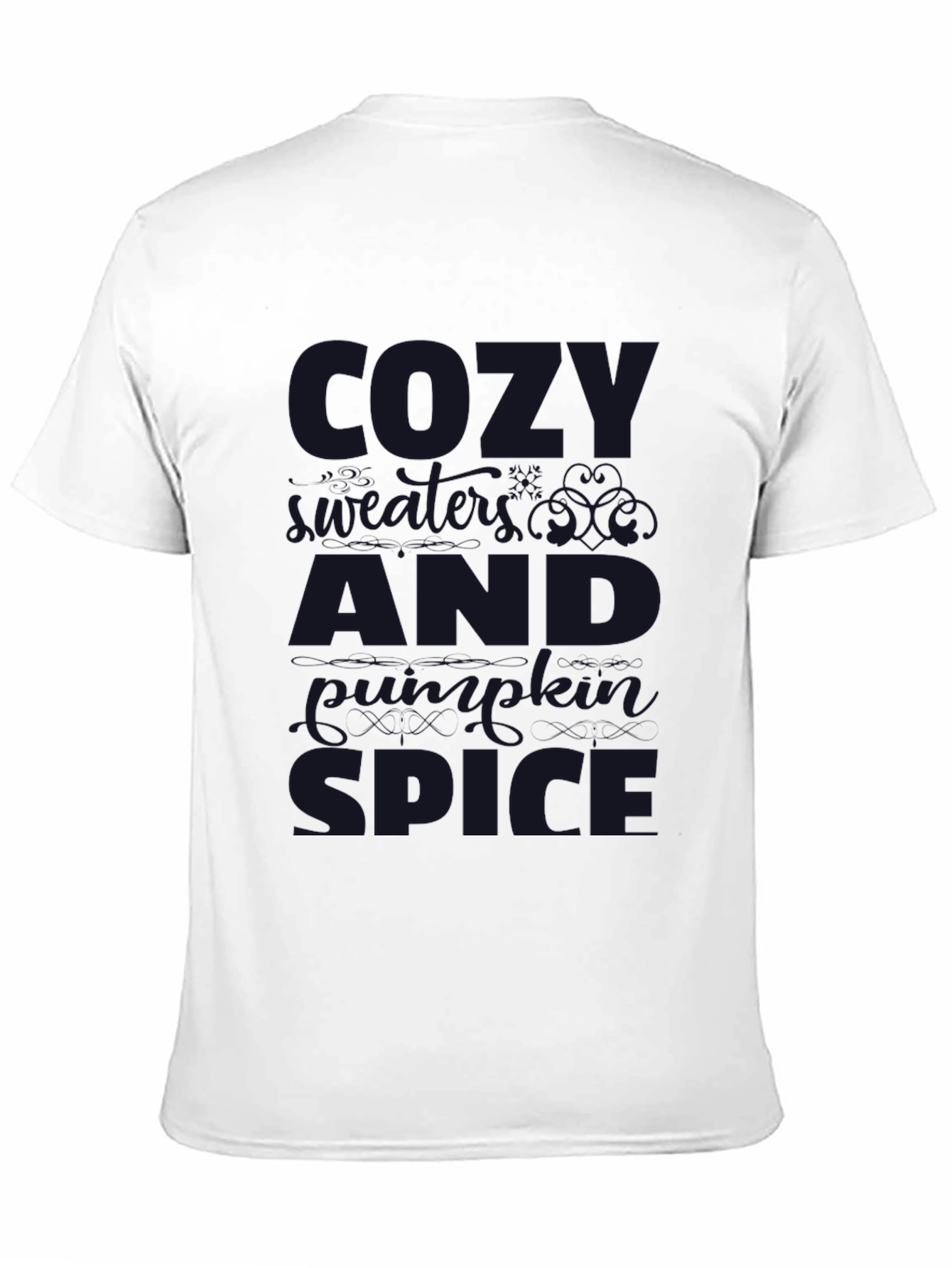 Camiseta Negra Cozy Vibes