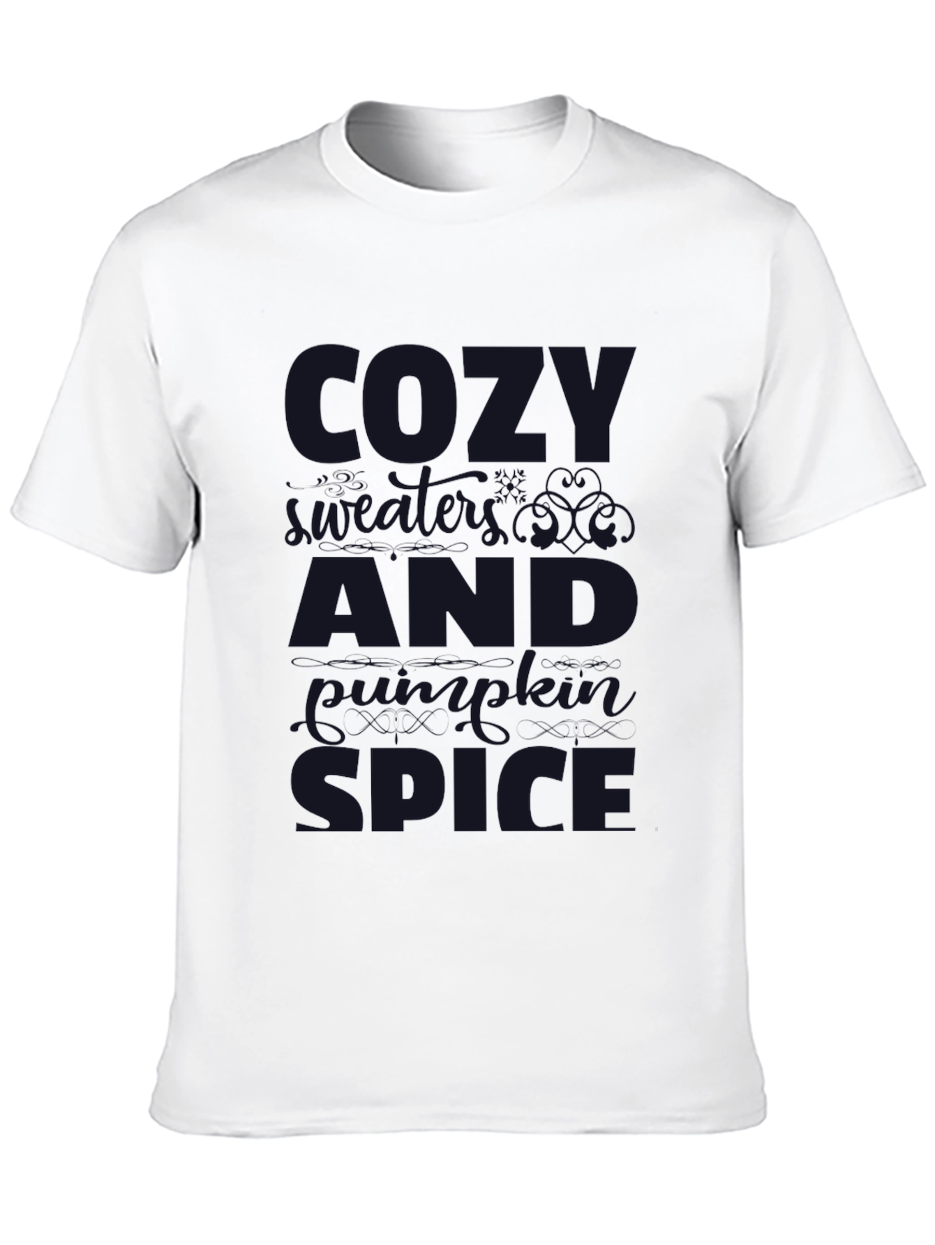 Camiseta Negra Cozy Vibes