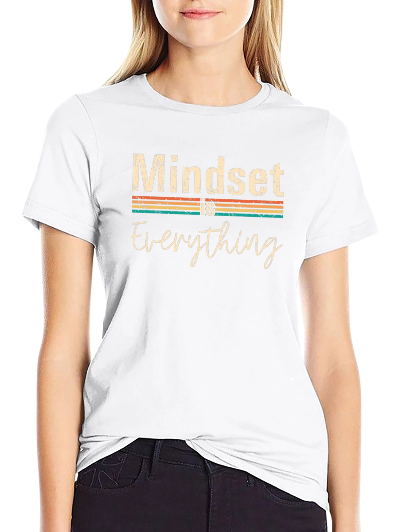Camiseta Negra Mindset is Everything