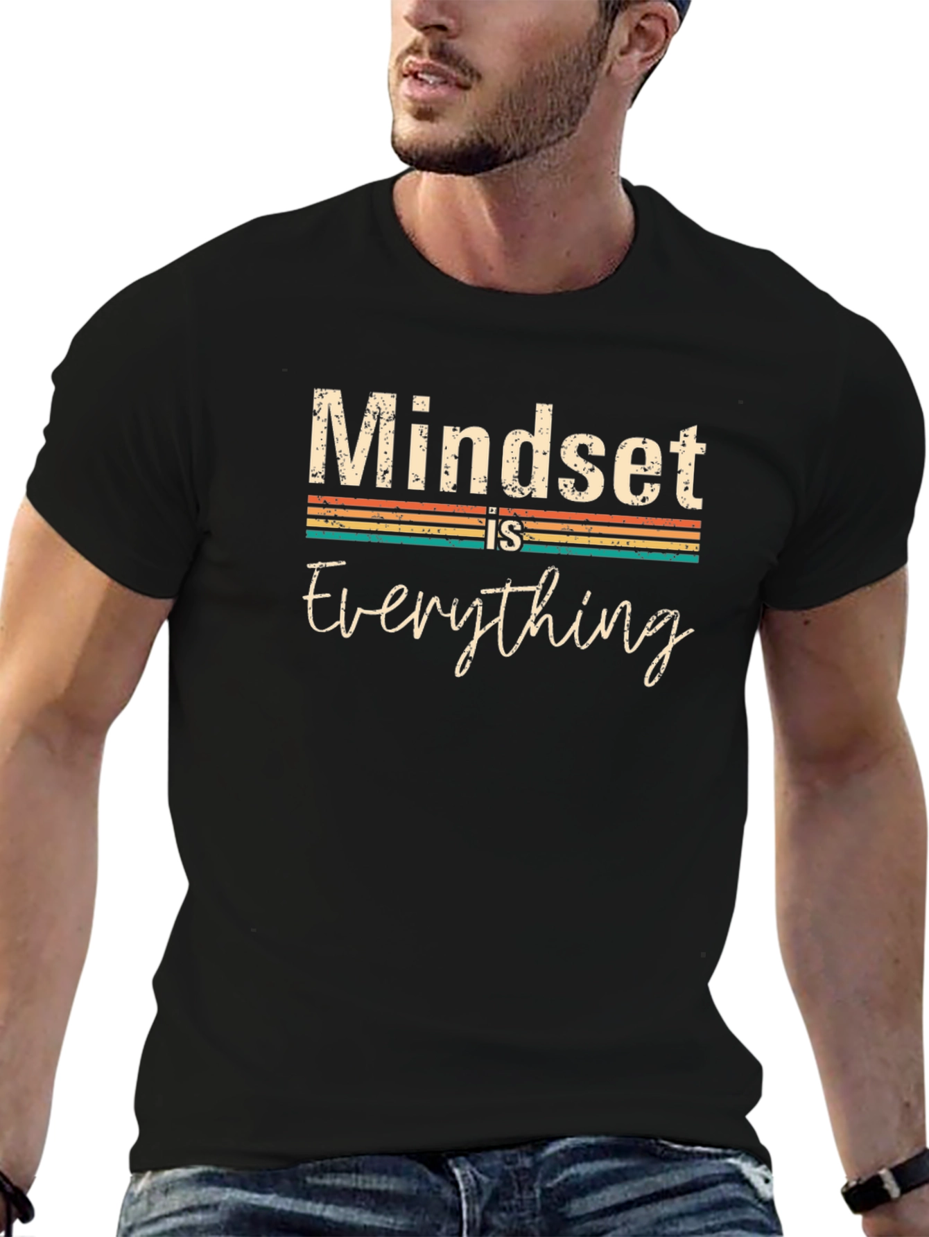 Camiseta Negra Mindset is Everything