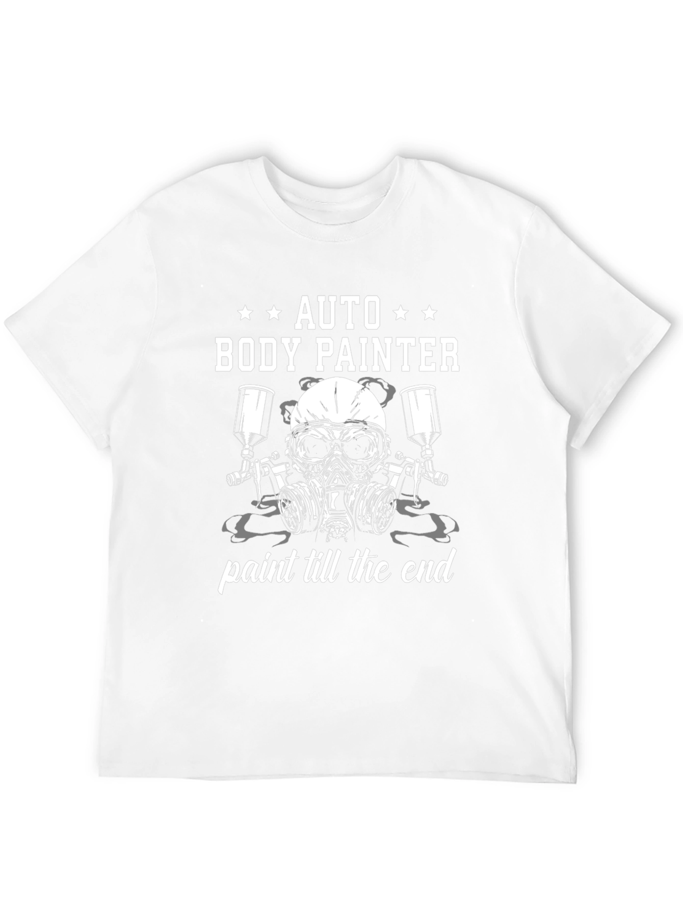 Camiseta Negra Auto Body Painter