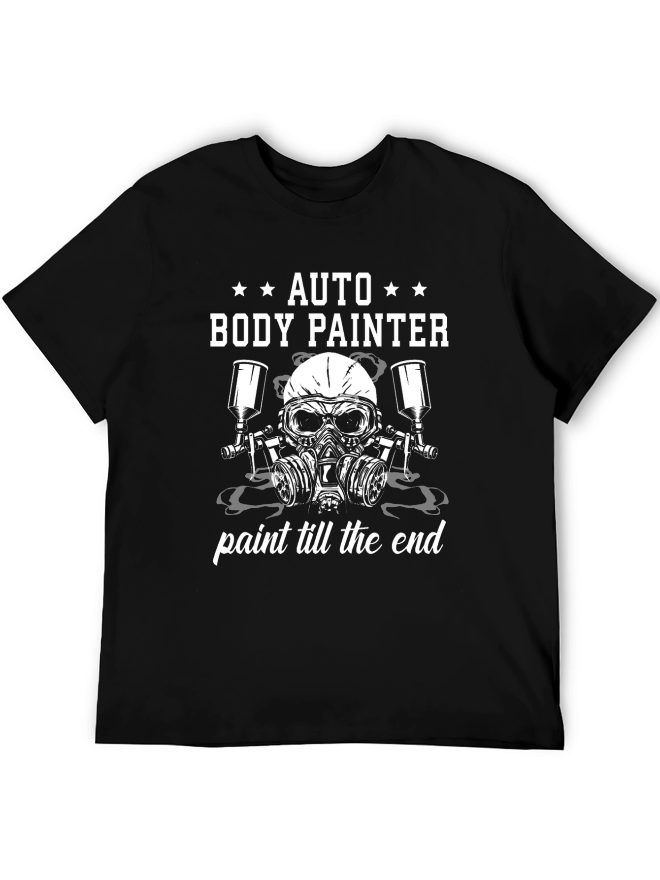 Camiseta Negra Auto Body Painter
