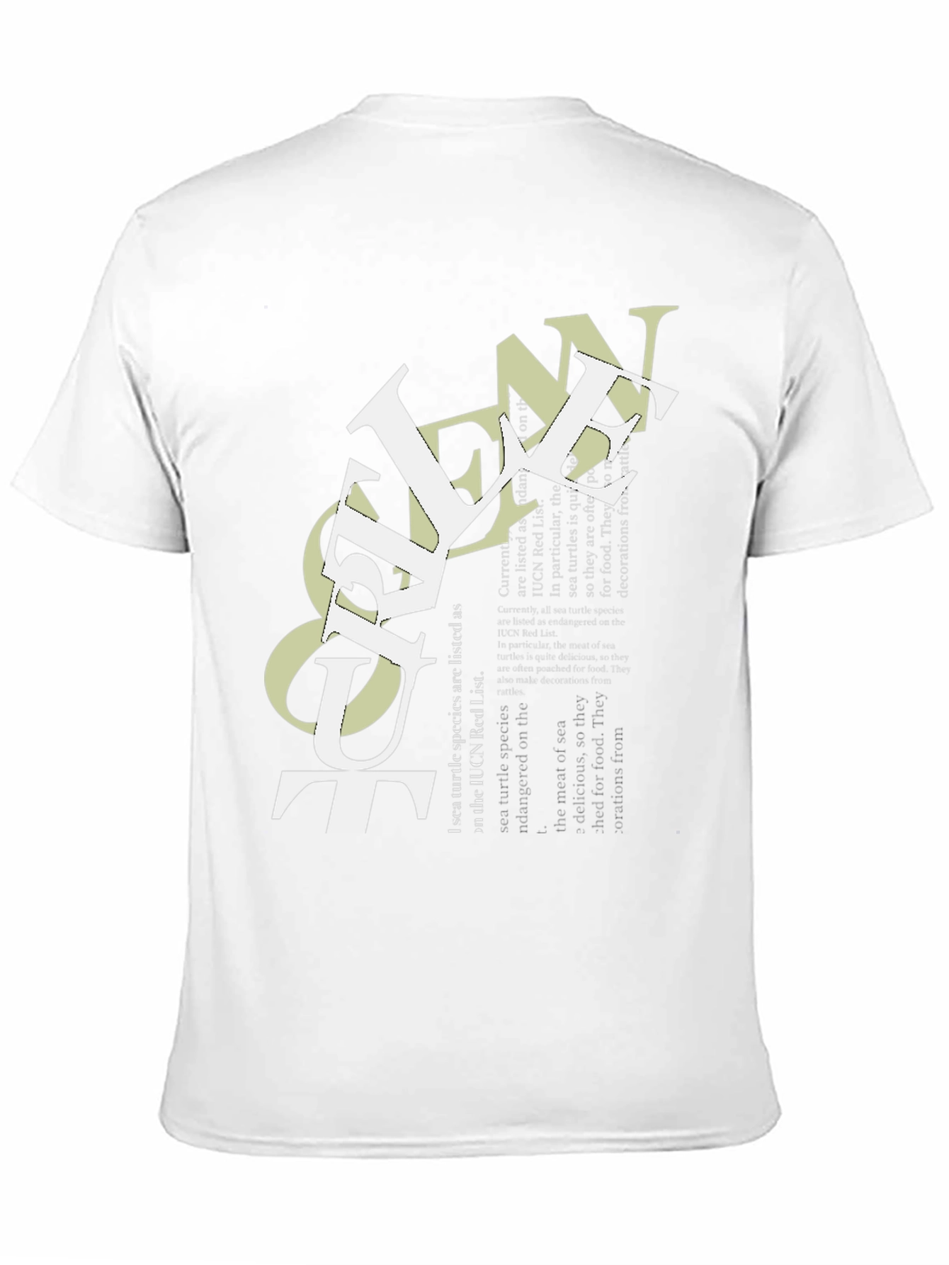 Camiseta Negra con Diseño Ocean Out