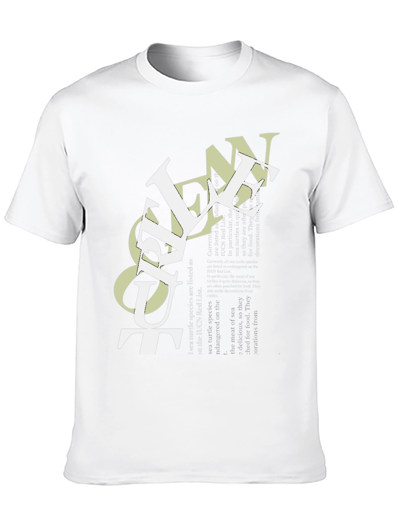Camiseta Negra con Diseño Ocean Out