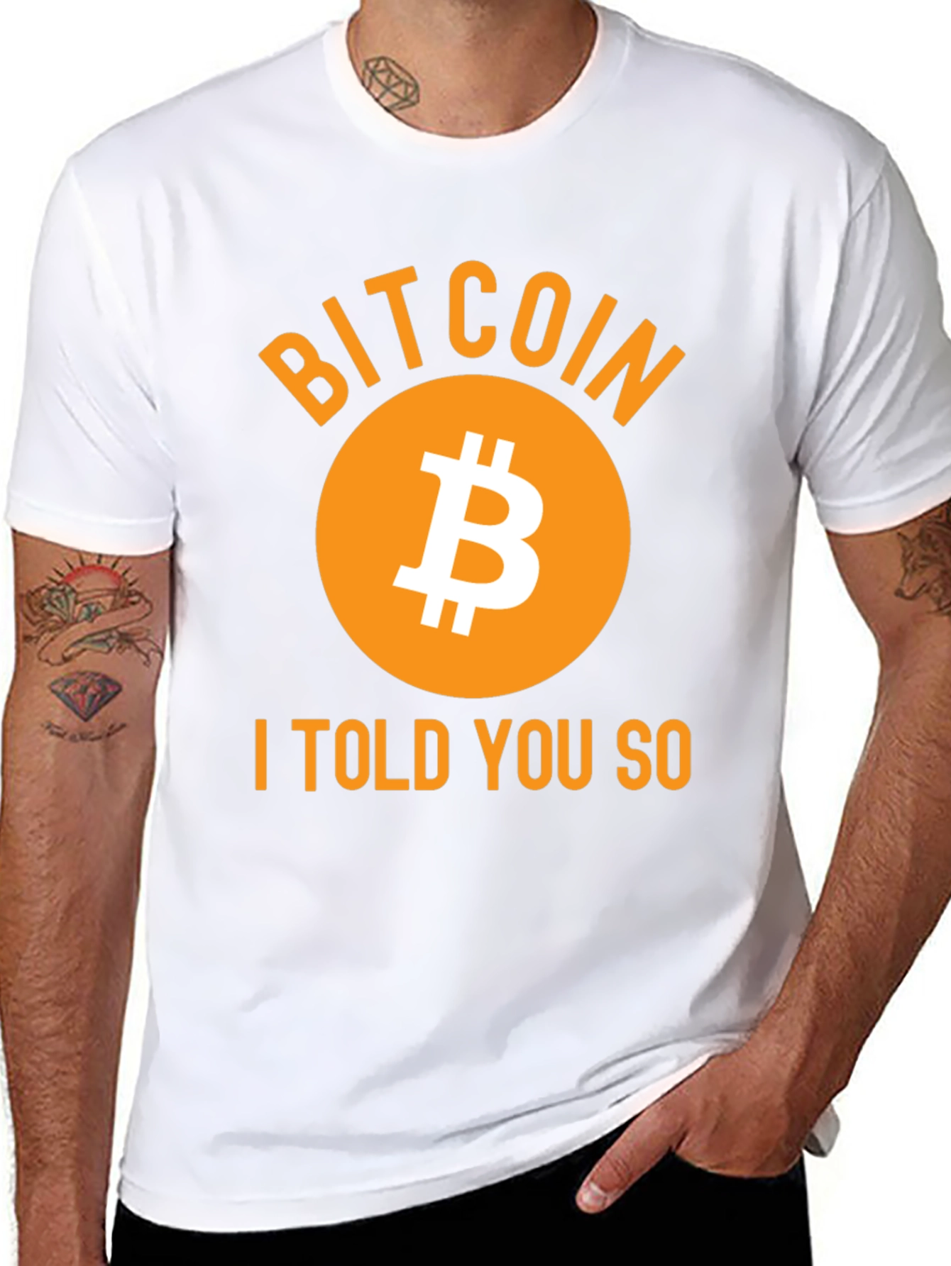 Camiseta Bitcoin - Te lo dije