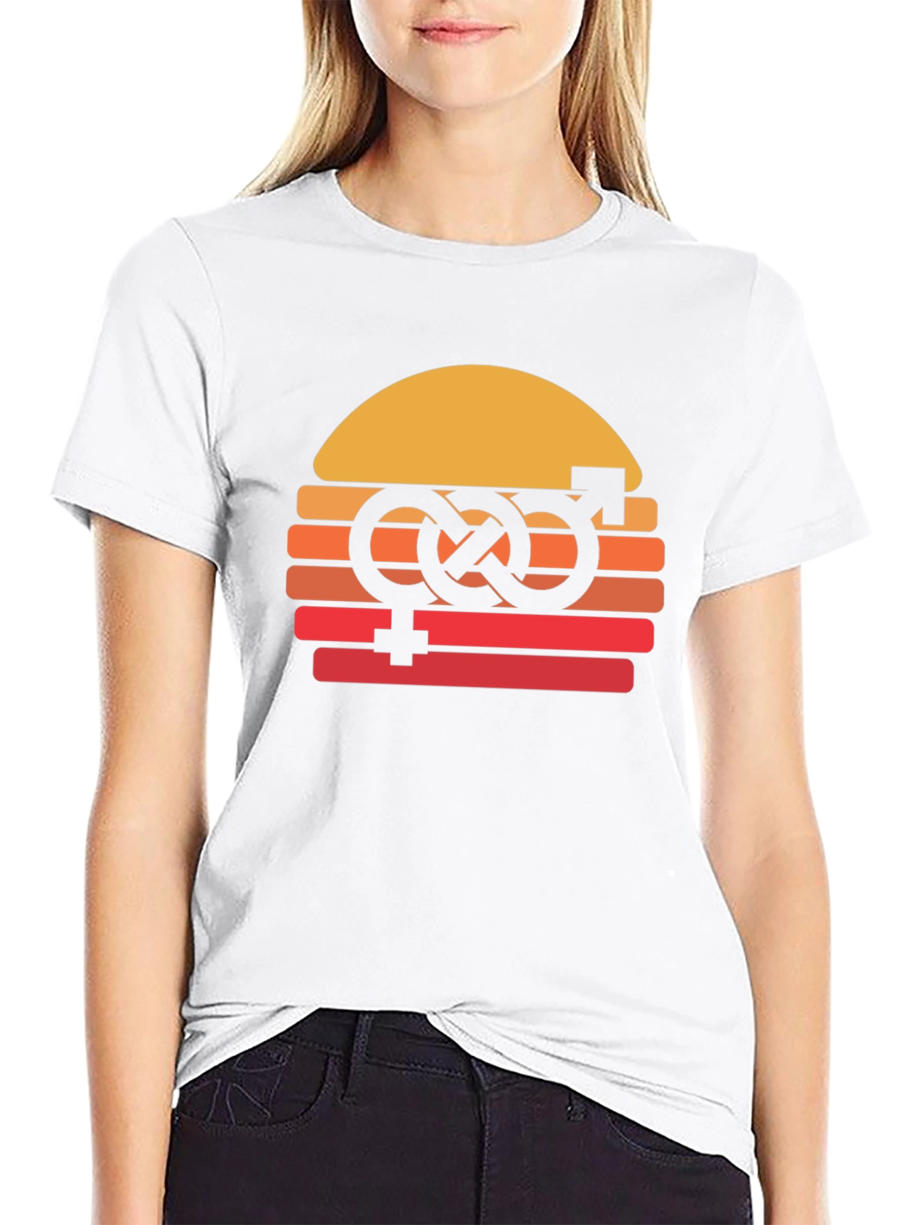 Camiseta Unisex Retro Amor Igualitario