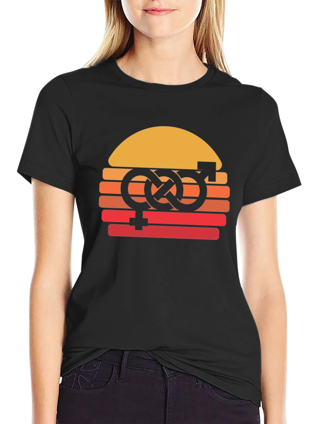 Camiseta Unisex Retro Amor Igualitario