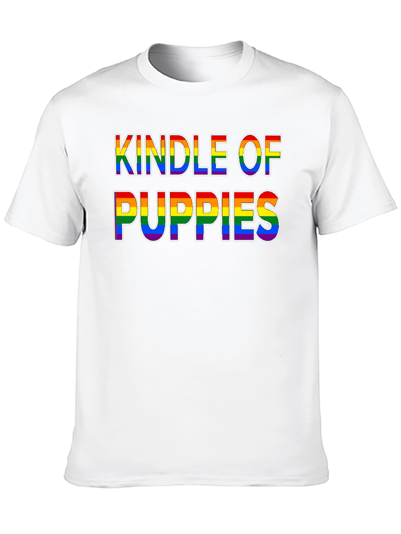 Camiseta Negra Kindle of Puppies LGBT