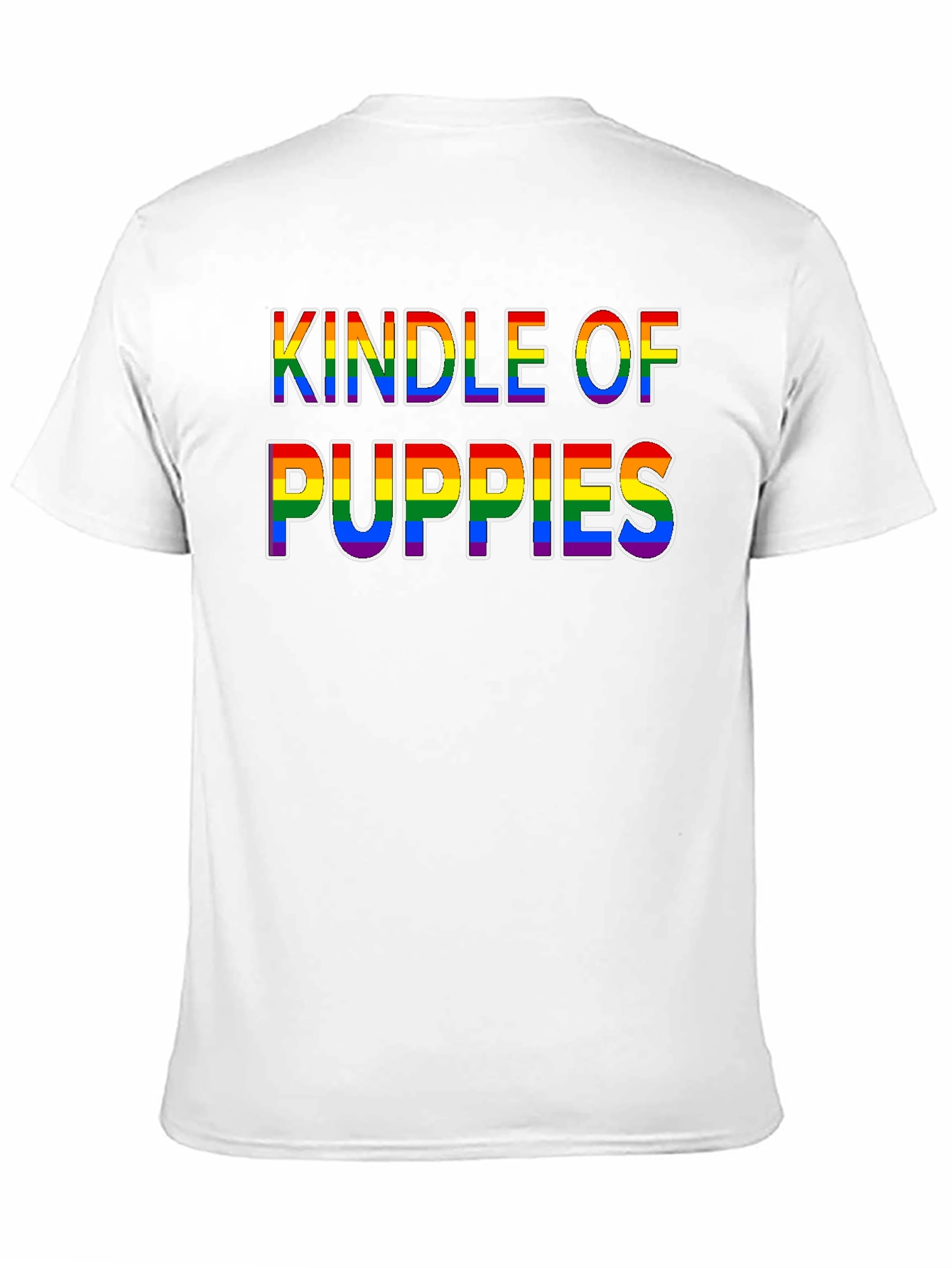 Camiseta Negra Kindle of Puppies LGBT
