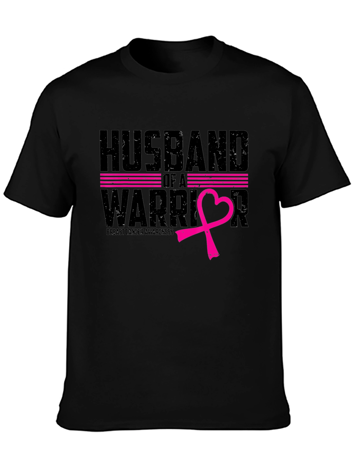 Camiseta Hombre: Esposo de una Guerrera - Conciencia Cáncer