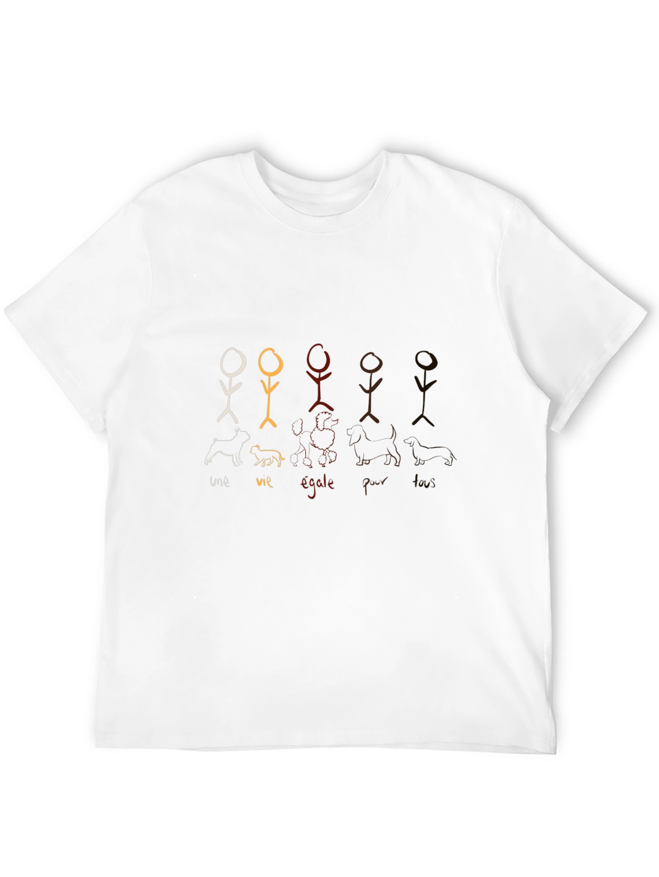 Camiseta Negra Evolución Canina
