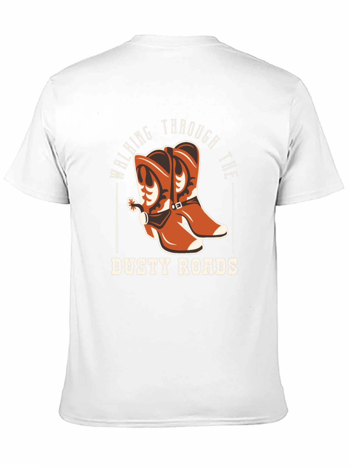 Camiseta Negra Dusty Roads