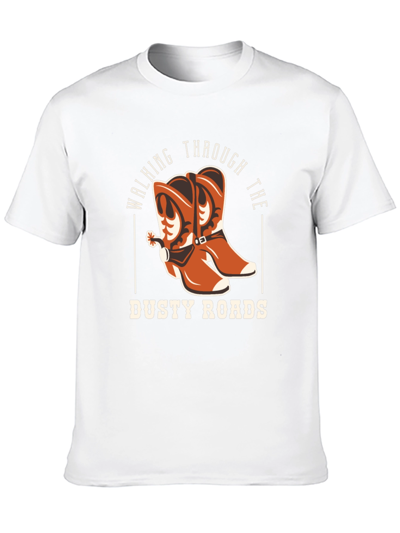 Camiseta Negra Dusty Roads