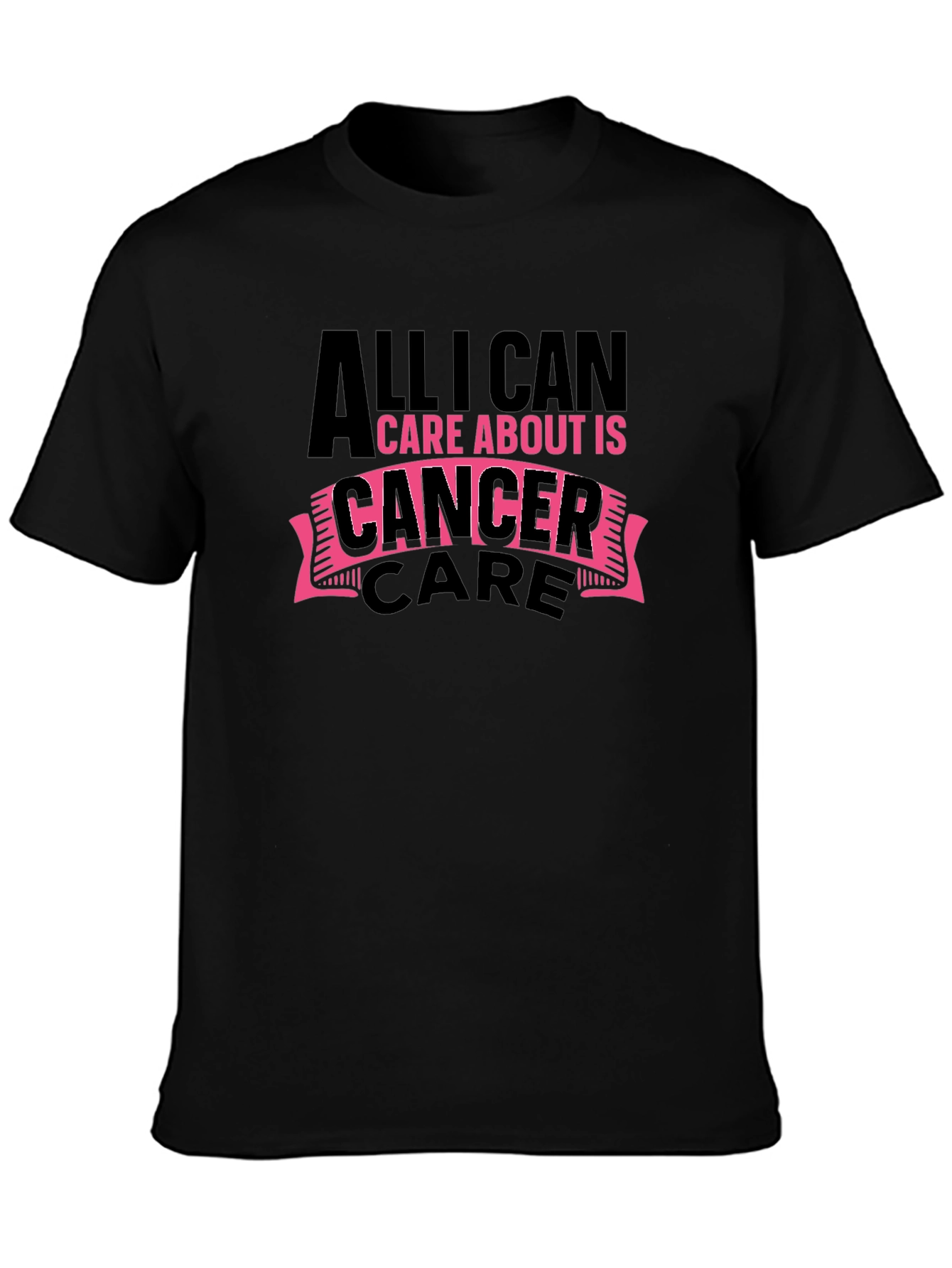 Camiseta Negra Apoyo Cáncer