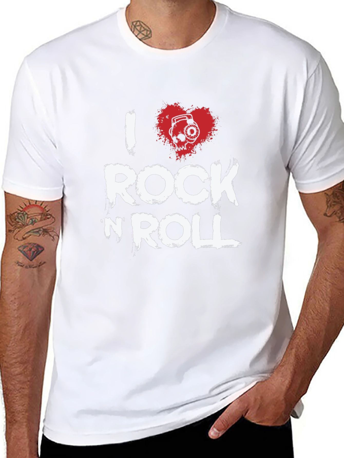 Camiseta Negra I Rock n Roll