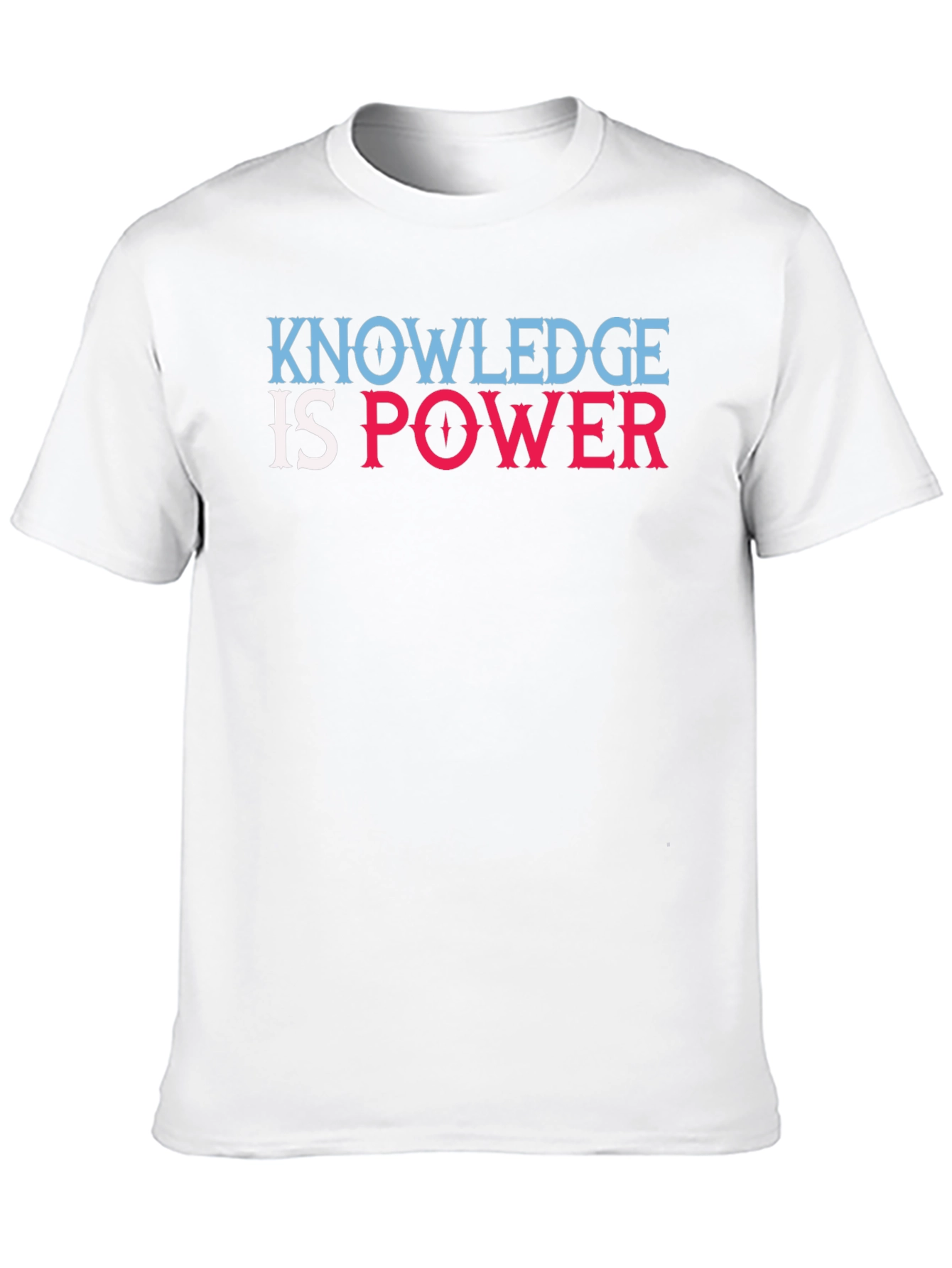 Camiseta Negra Knowledge is Power