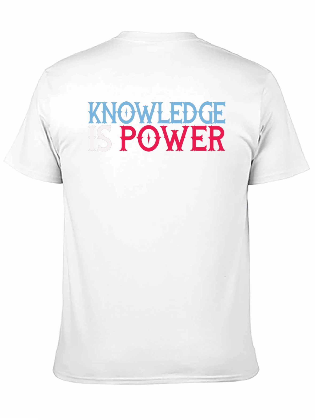 Camiseta Negra Knowledge is Power