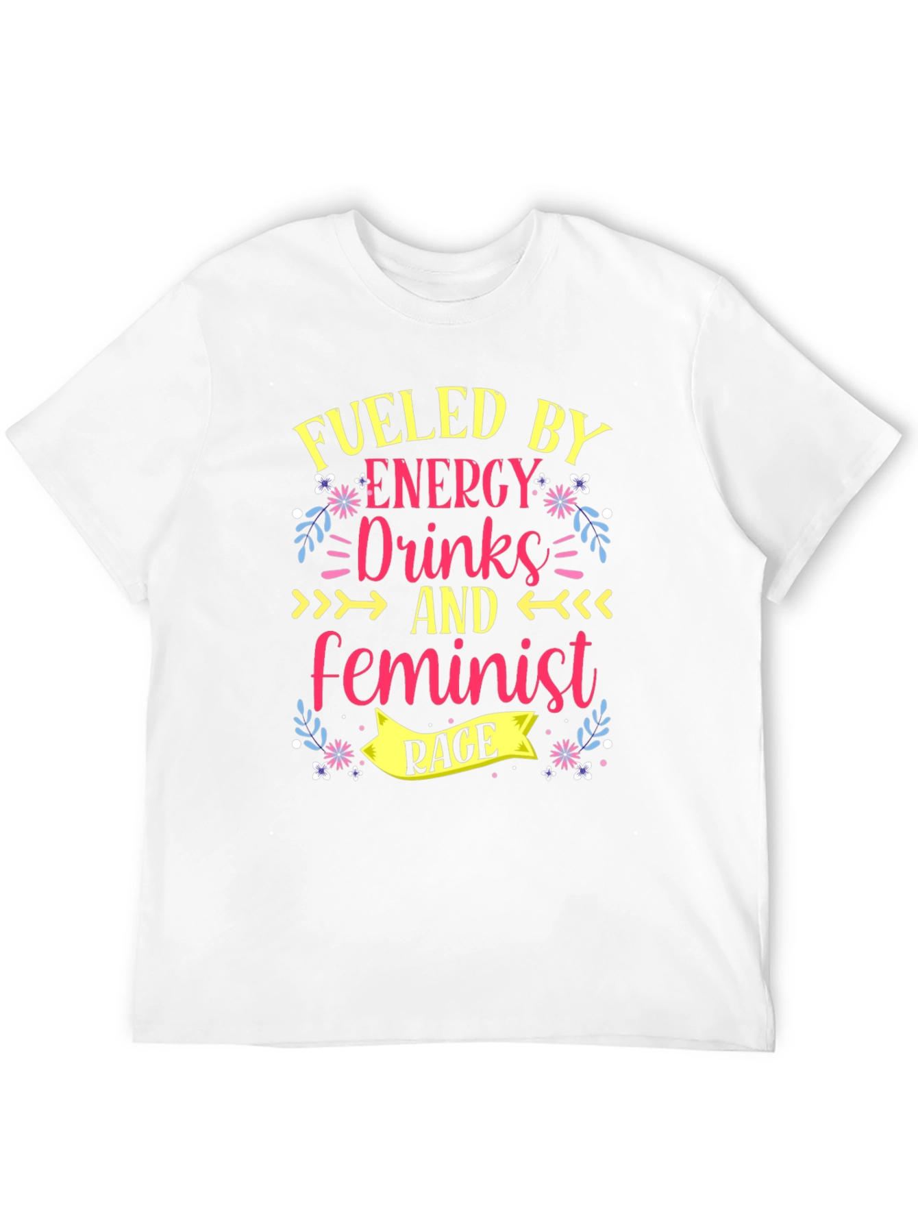 Camiseta Negra con Diseño Feminista