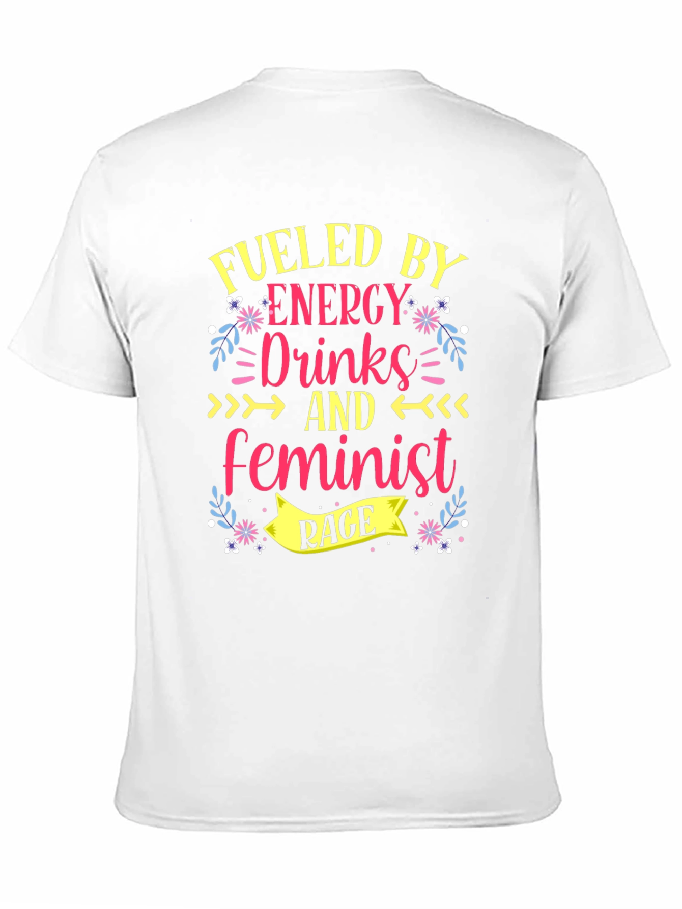 Camiseta Negra con Diseño Feminista
