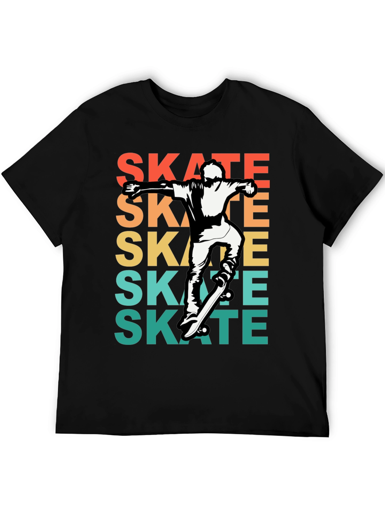Camiseta Skate Retro para Hombre