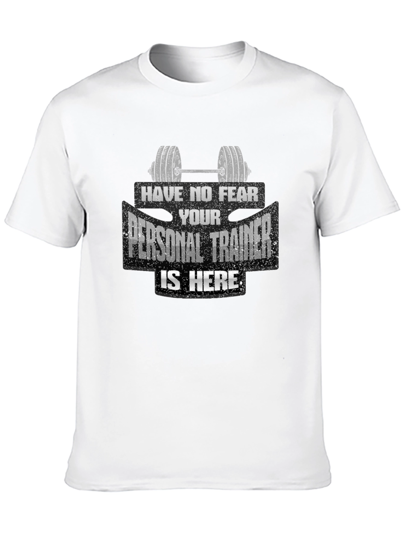 Camiseta Negra: ¡Tu Entrenador Personal Está Aquí!