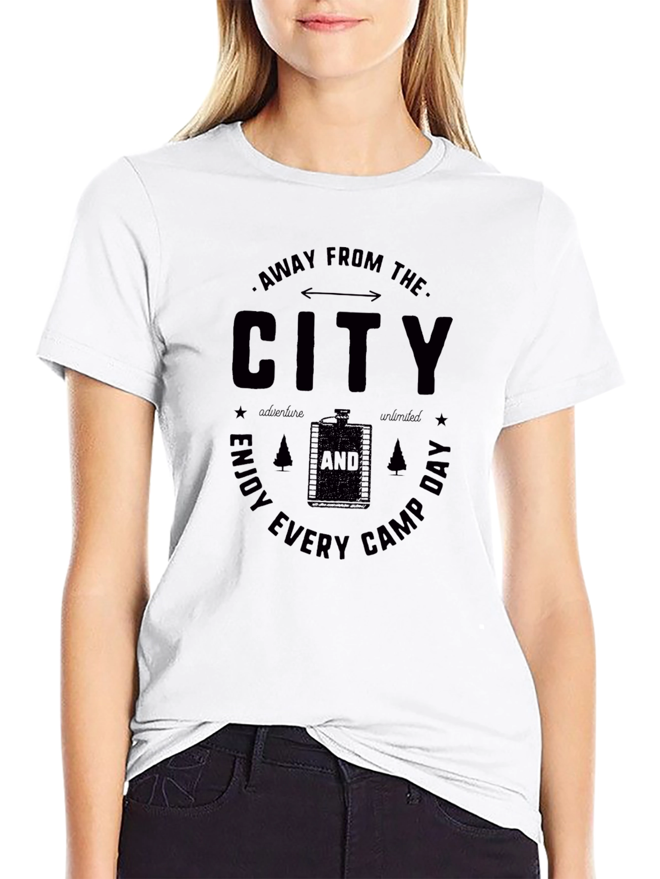 Camiseta Negra Away From The City