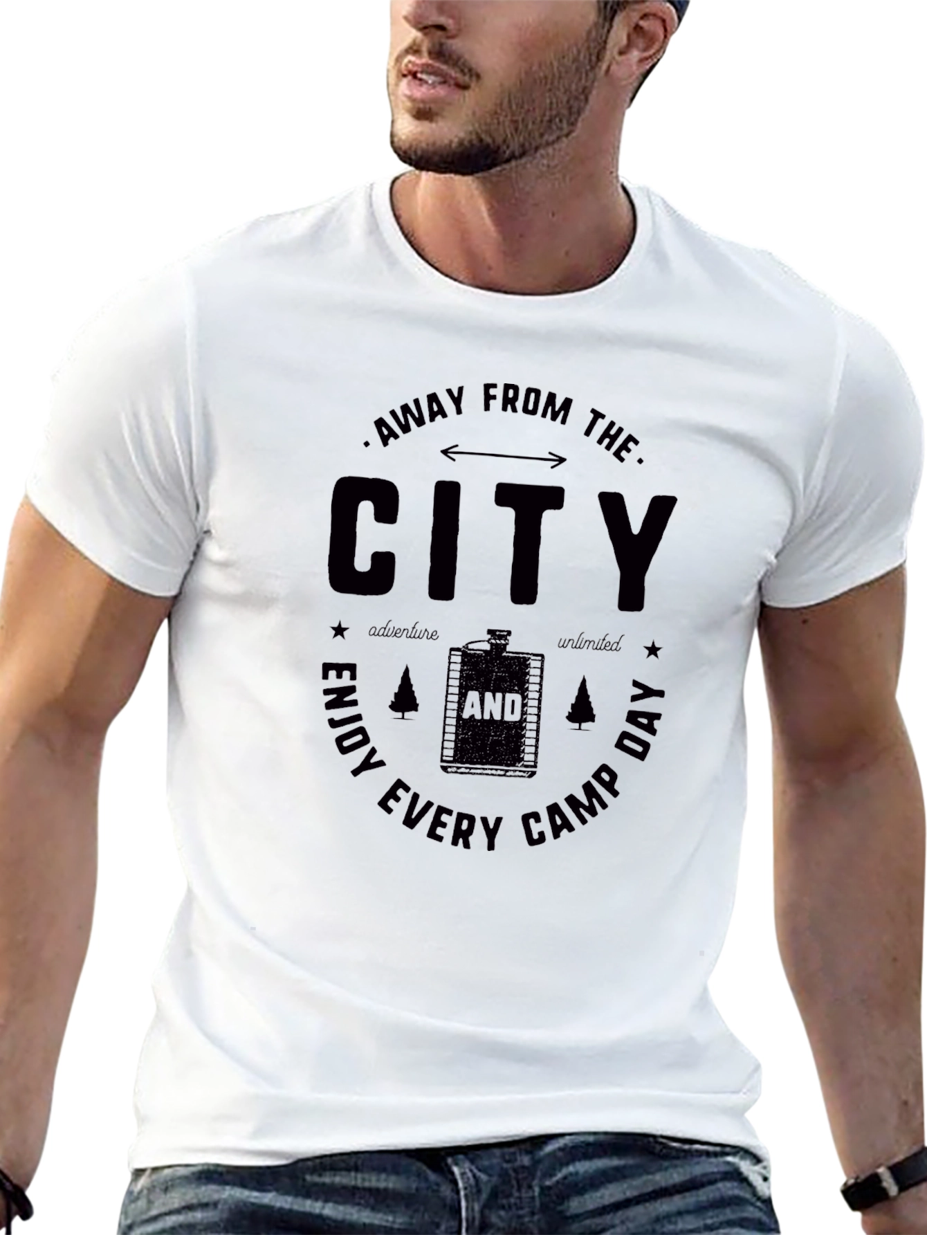 Camiseta Negra Away From The City