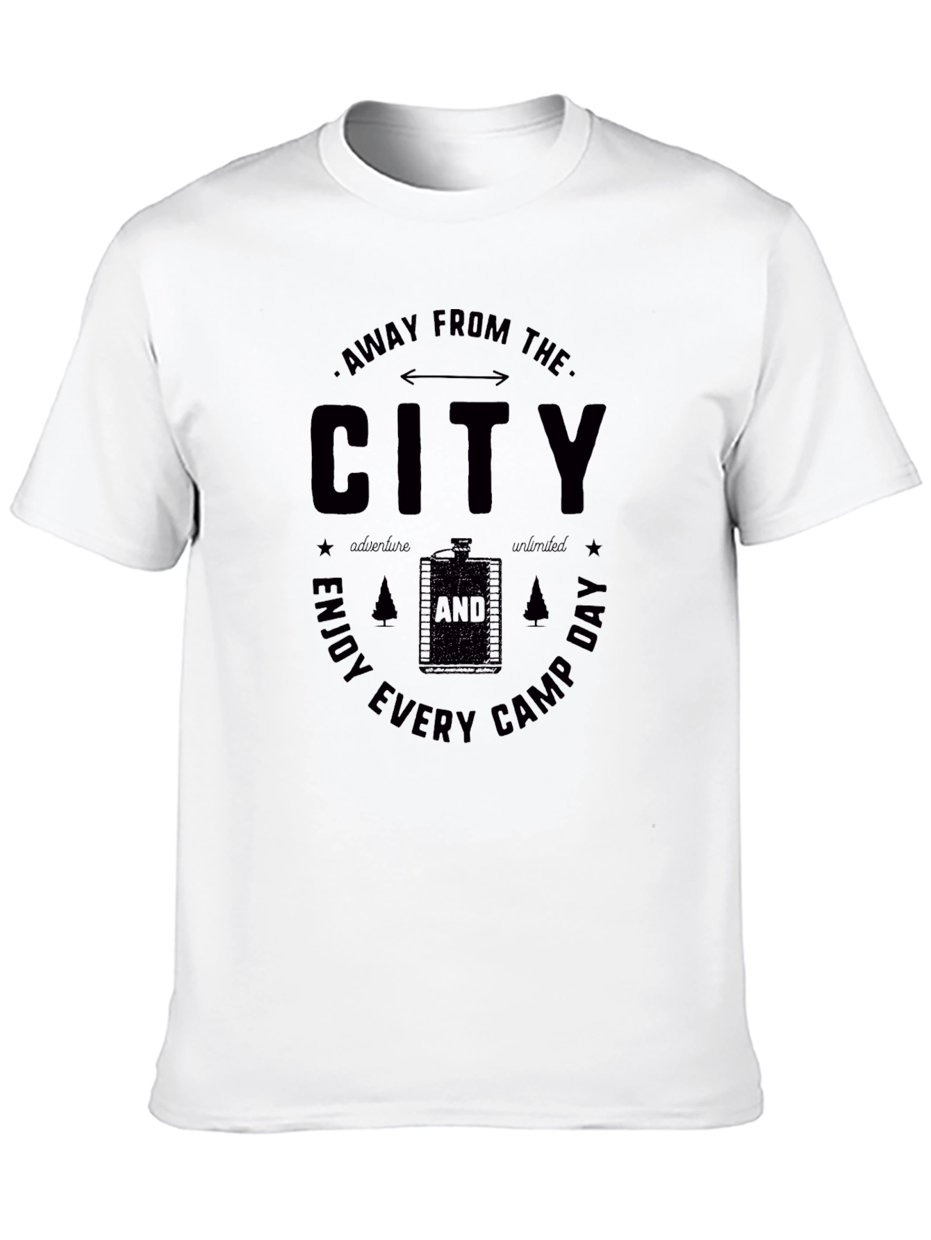 Camiseta Negra Away From The City