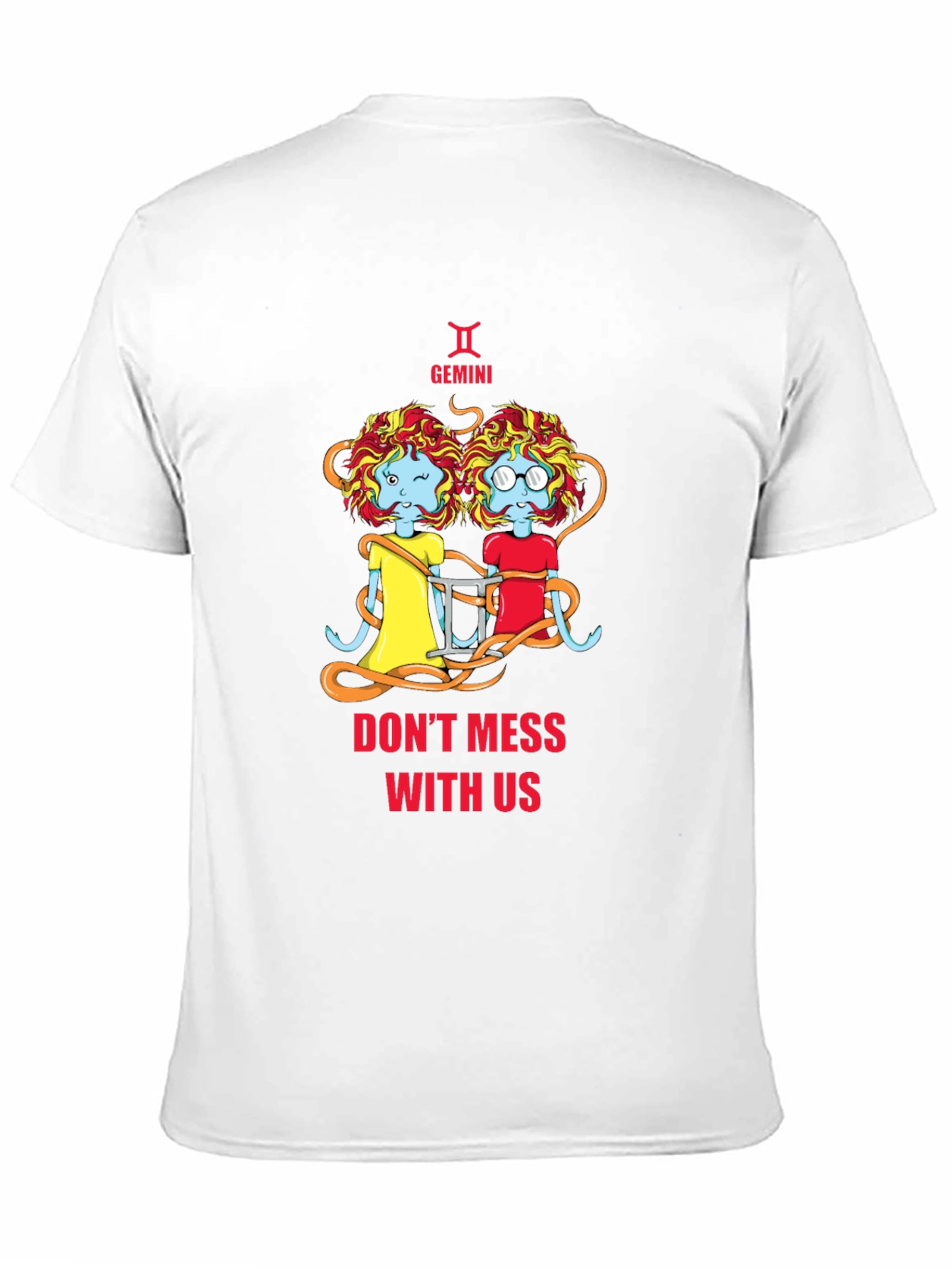 Camiseta Gemini: No te metas con nosotros