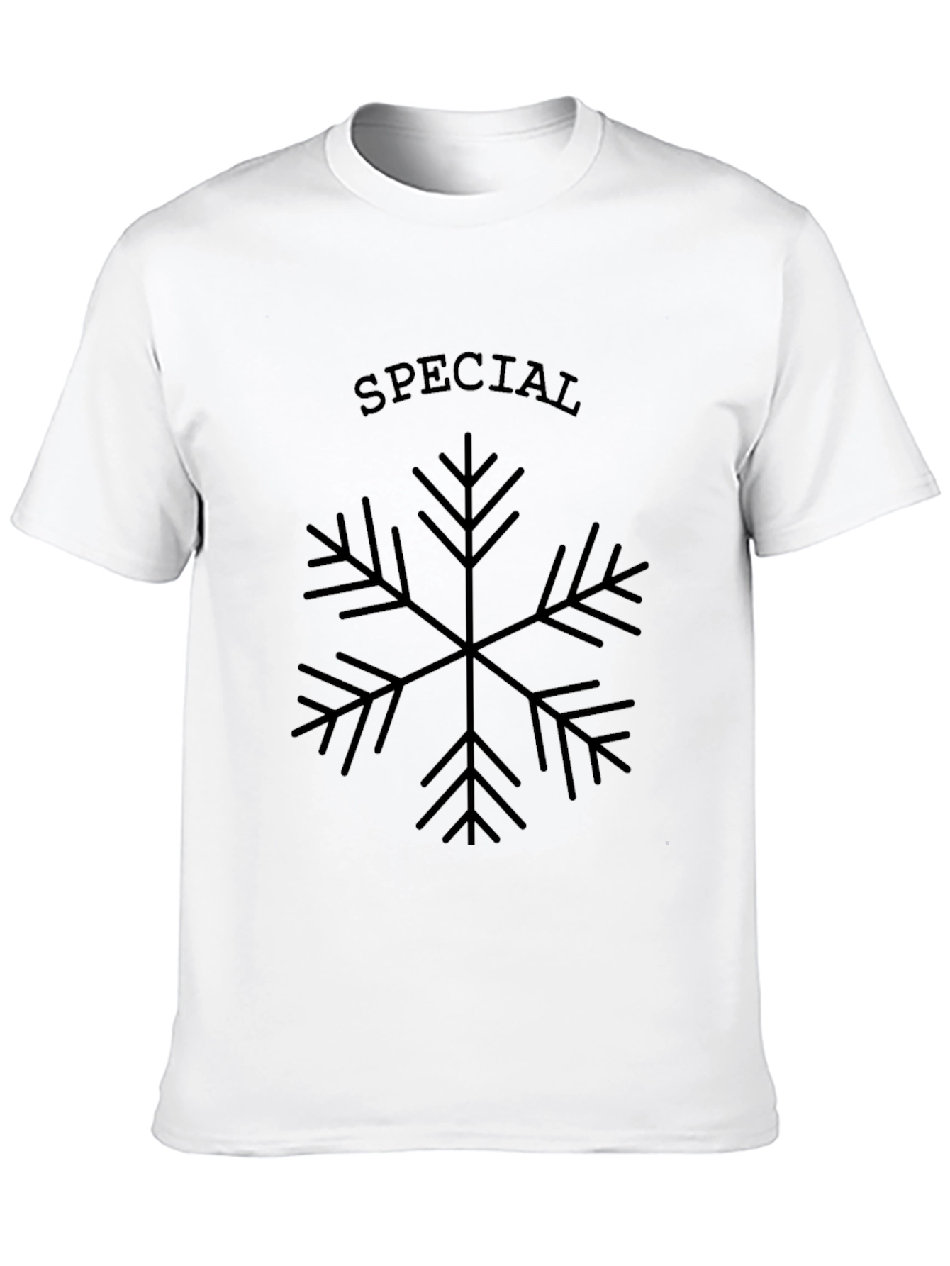 Camiseta Negra Special Snowflake