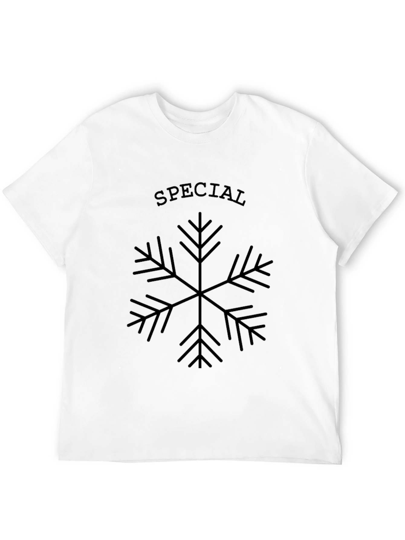 Camiseta Negra Special Snowflake