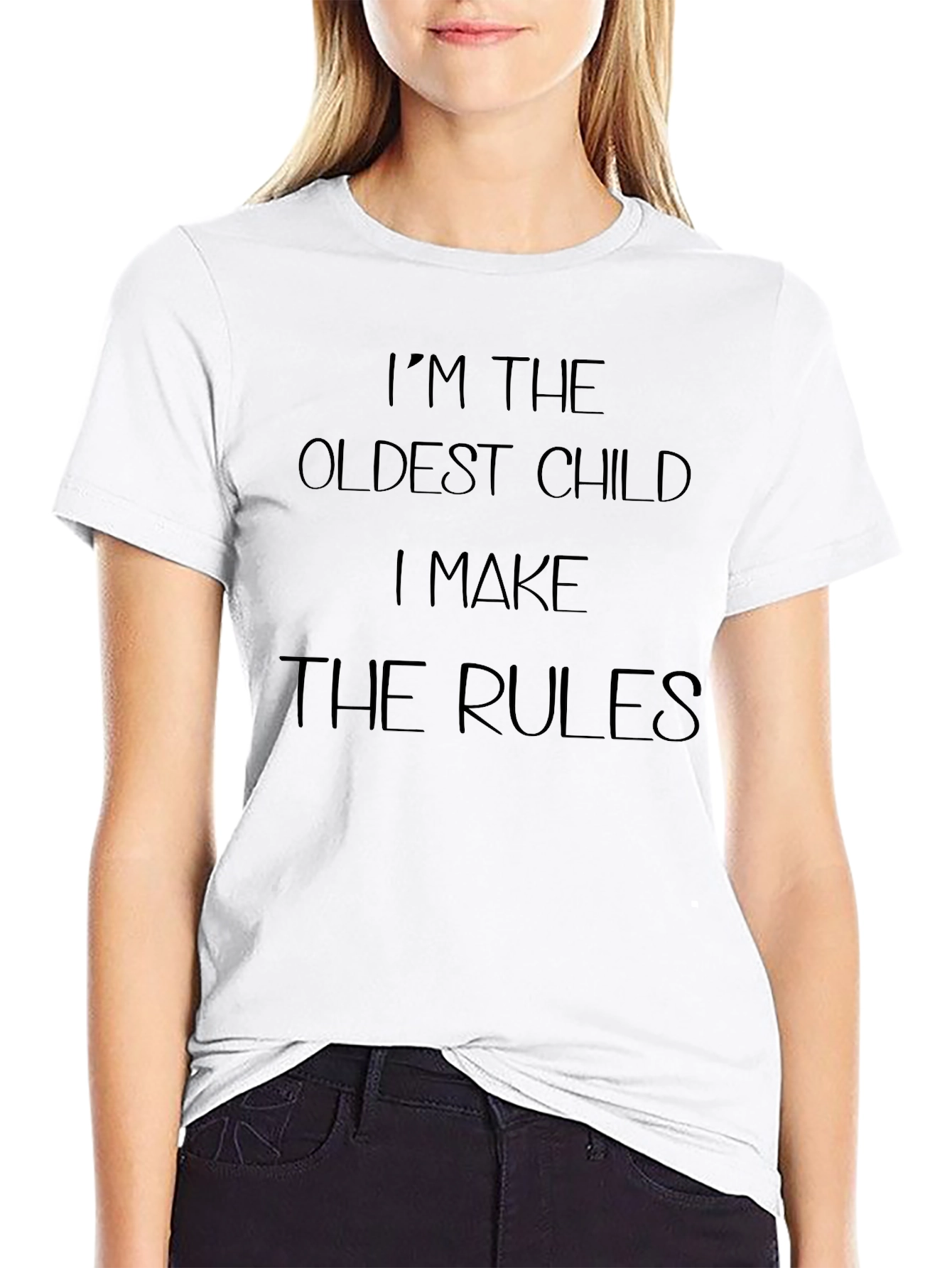 Camiseta Negra: El Hijo Mayor Hace las Reglas