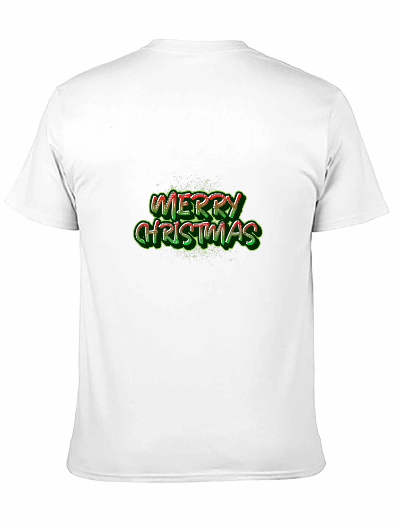 Camiseta Negra Feliz Navidad para Hombre