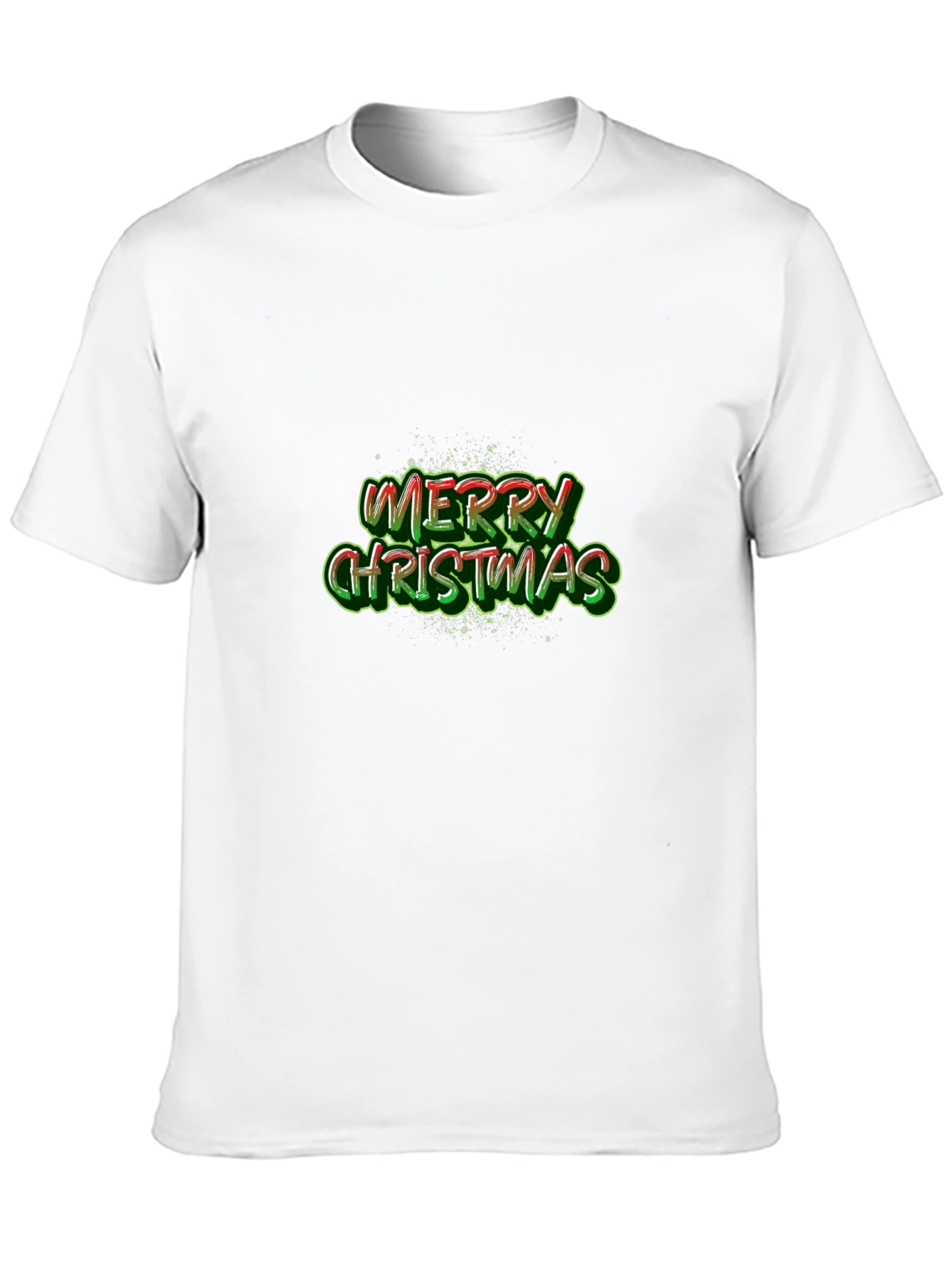 Camiseta Negra Feliz Navidad para Hombre