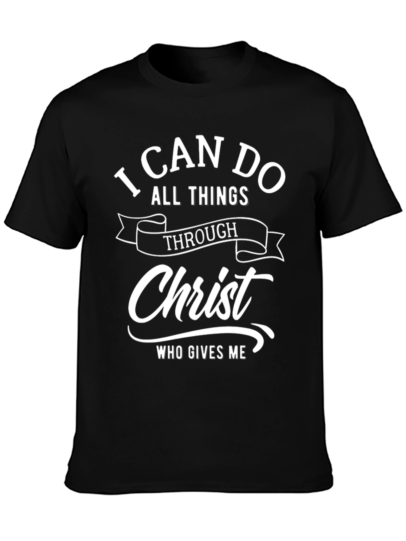 Camiseta Cristiana: Todo lo Puedo en Cristo