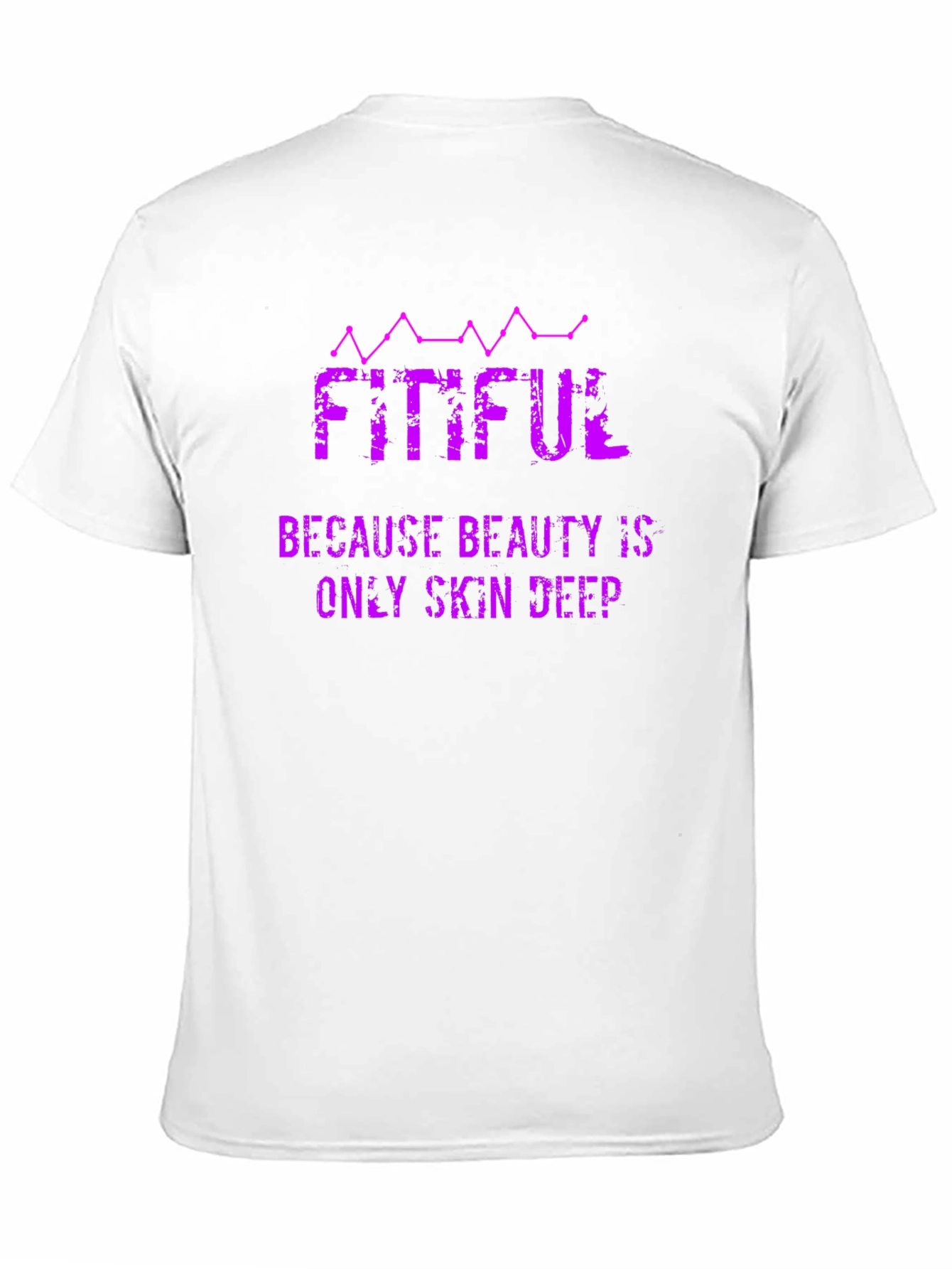 Camiseta Negra Fitiful: Belleza Profunda