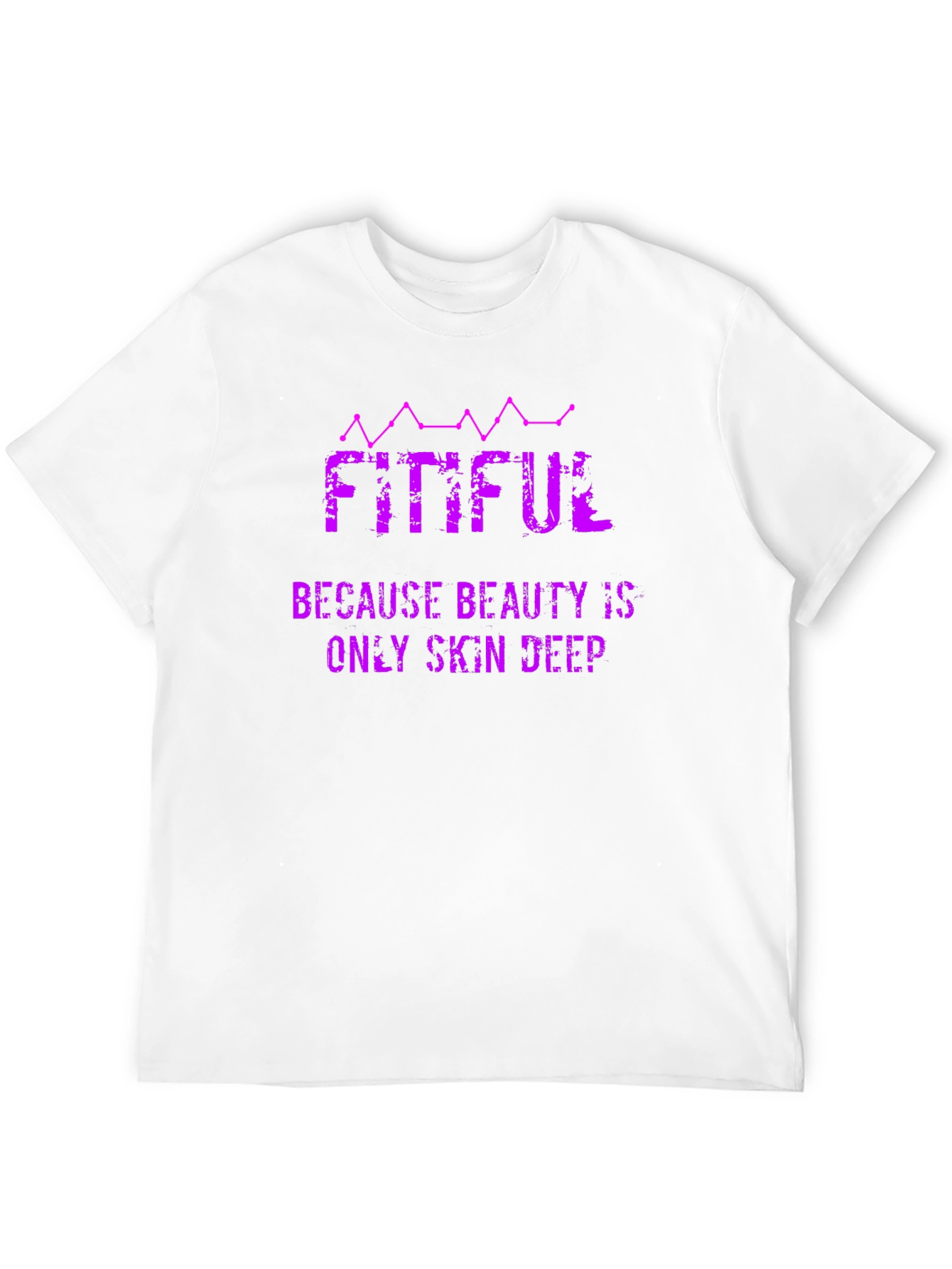Camiseta Negra Fitiful: Belleza Profunda