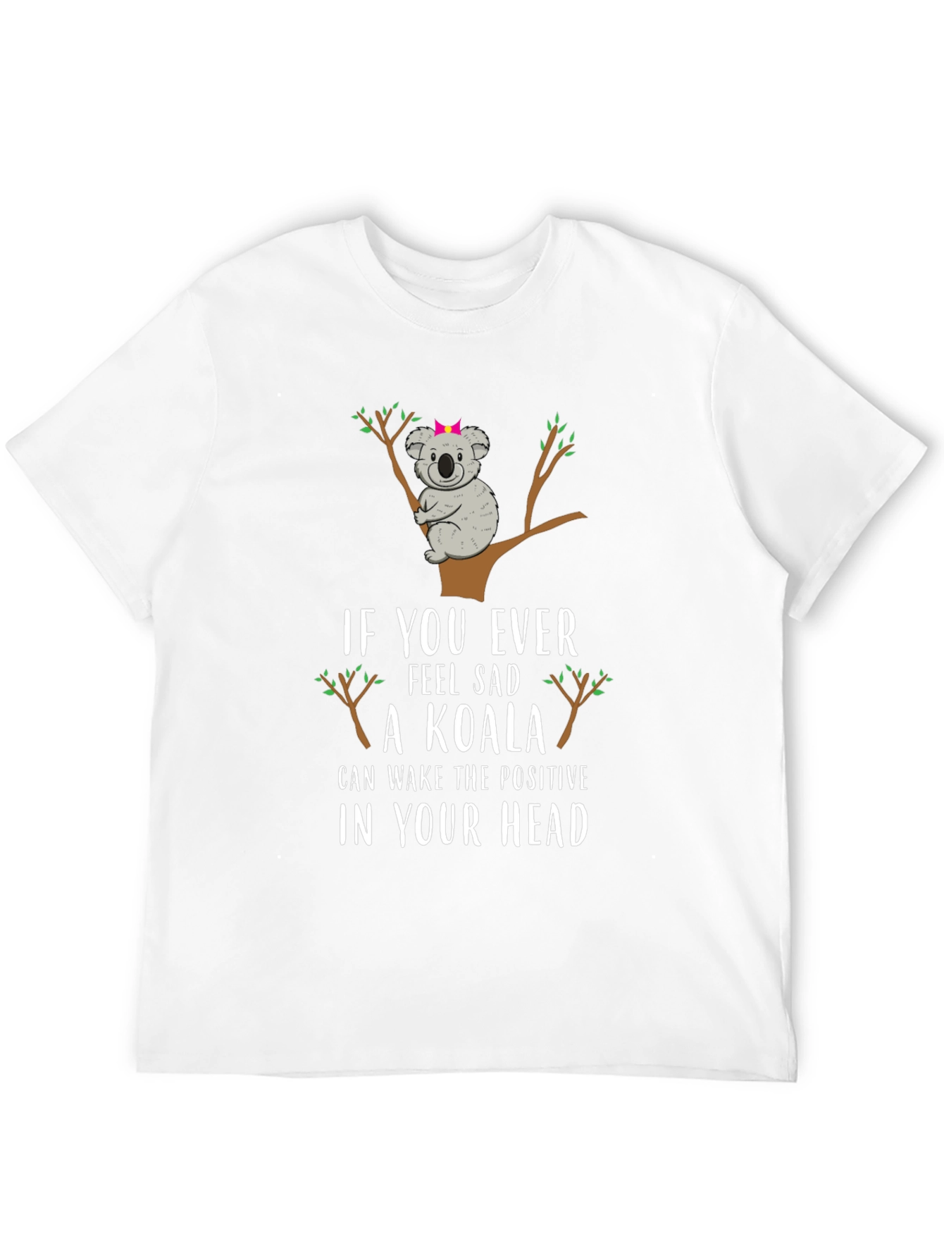 Camiseta Negra Koala Positivo