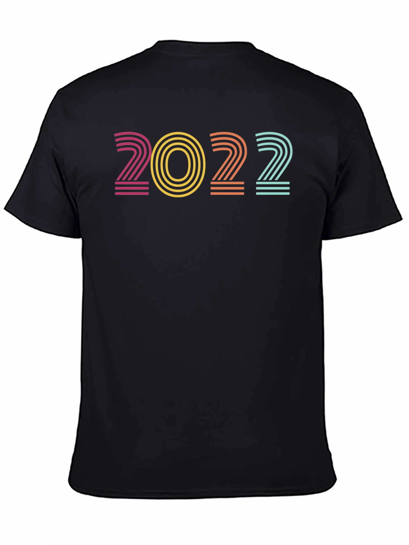 Camiseta Negra Retro 2022
