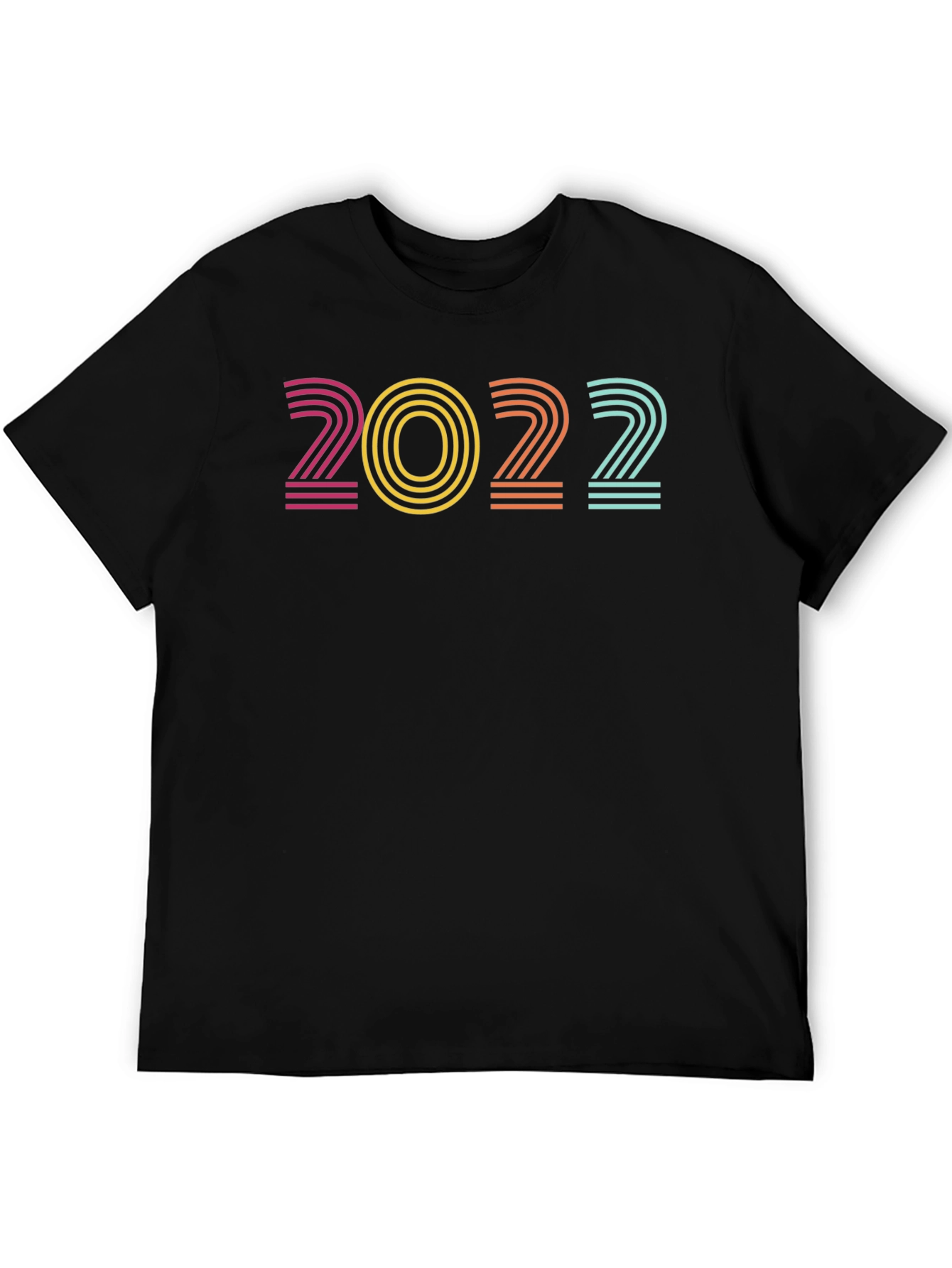 Camiseta Negra Retro 2022