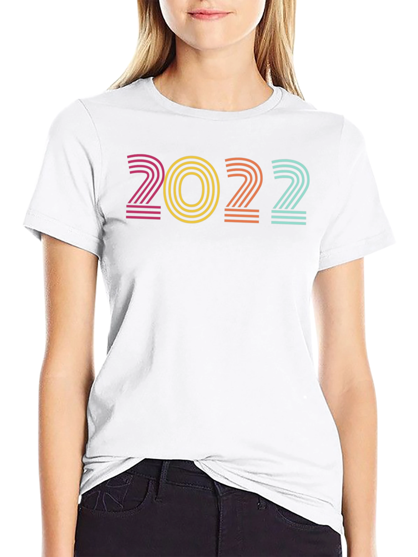 Camiseta Negra Retro 2022
