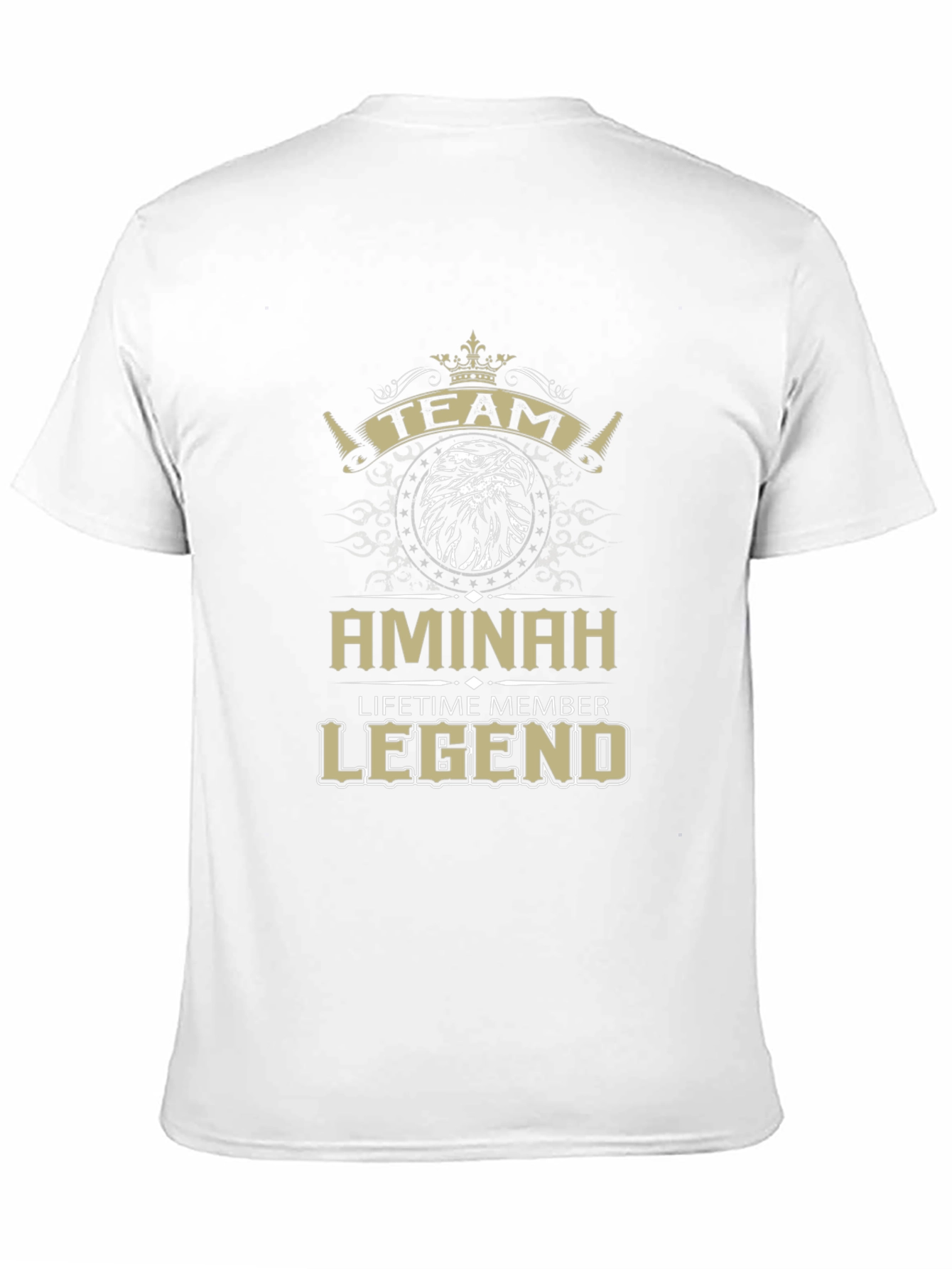 Camiseta Negra Team Aminah Legend