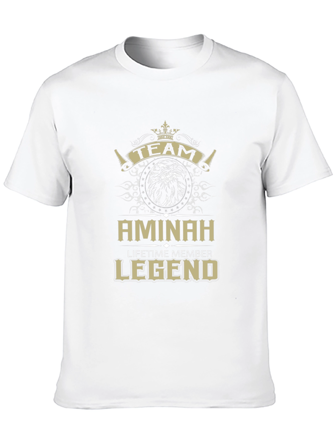 Camiseta Negra Team Aminah Legend