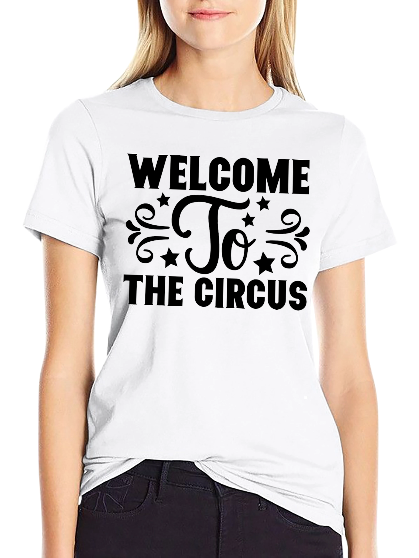 Camiseta Negra Welcome to the Circus