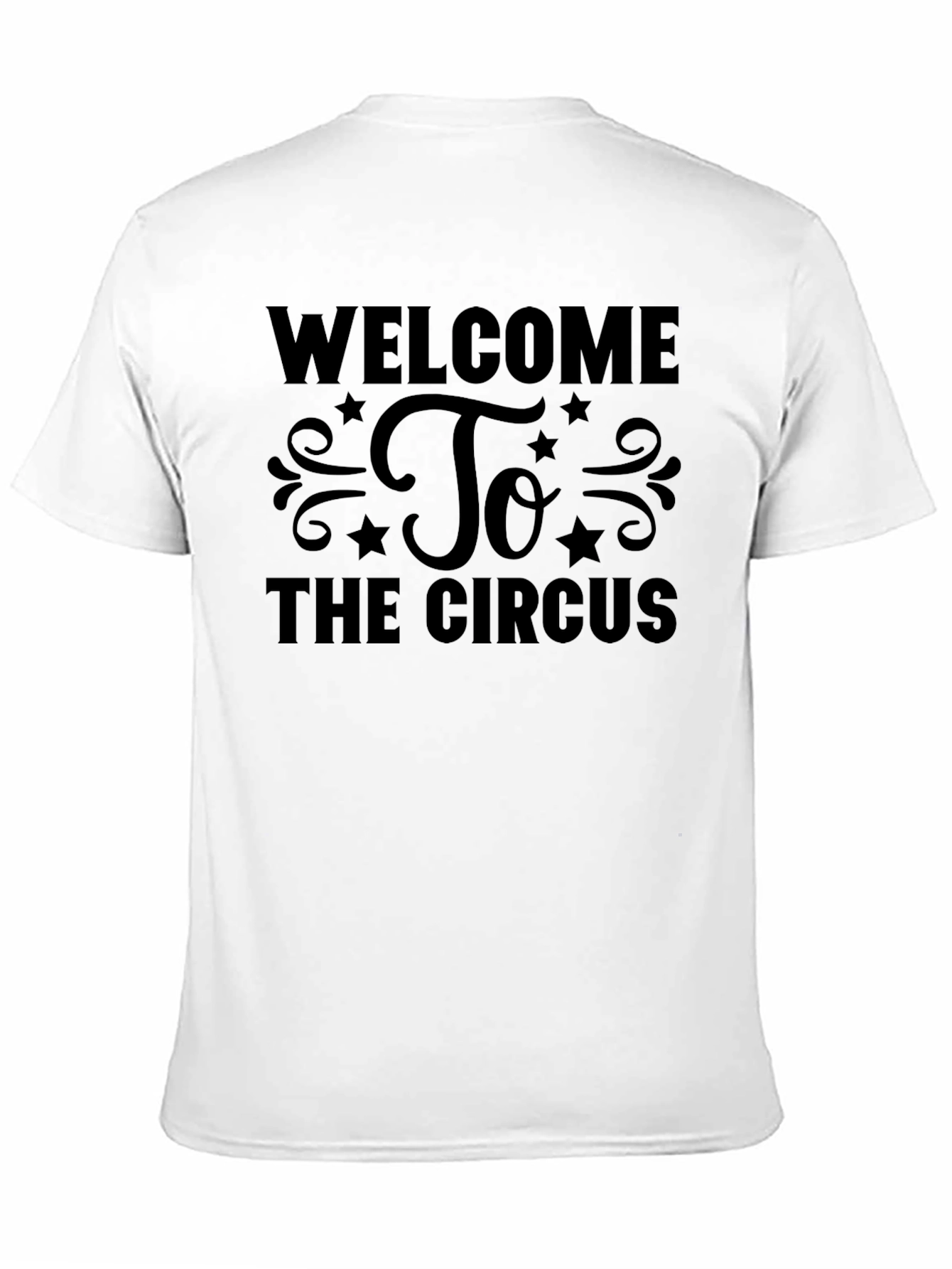 Camiseta Negra Welcome to the Circus