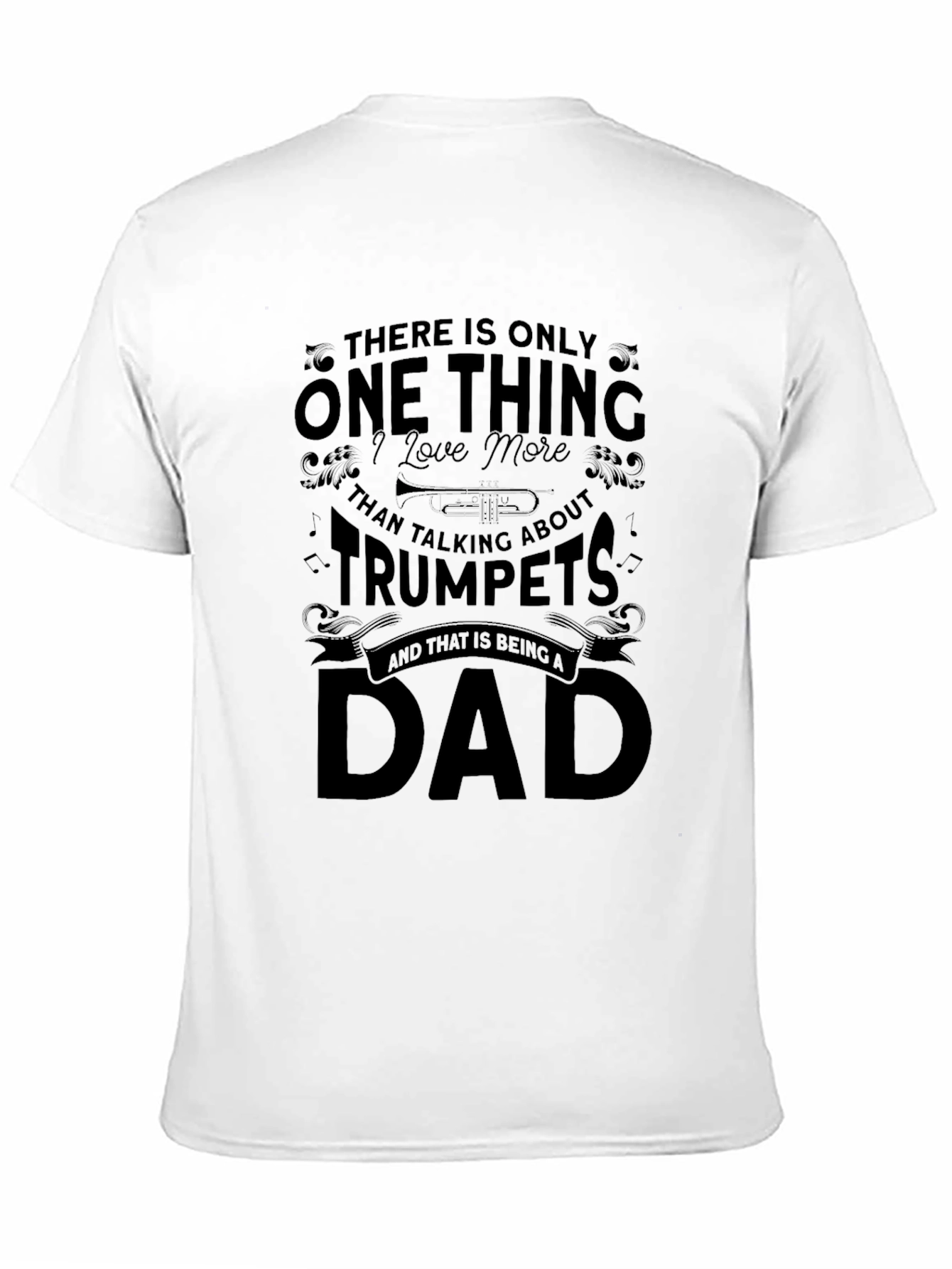 Camiseta Negra Dad & Trumpets