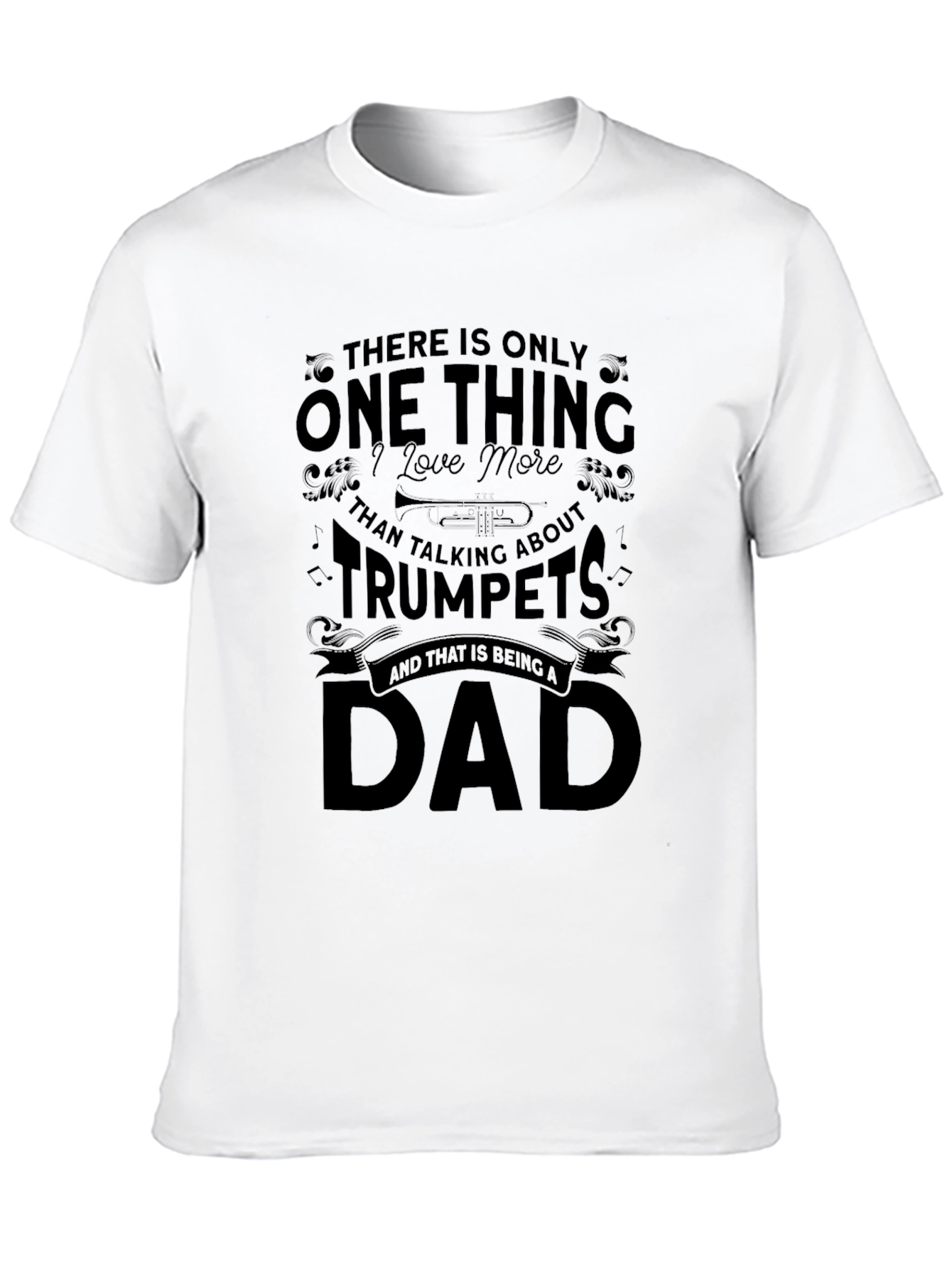 Camiseta Negra Dad & Trumpets