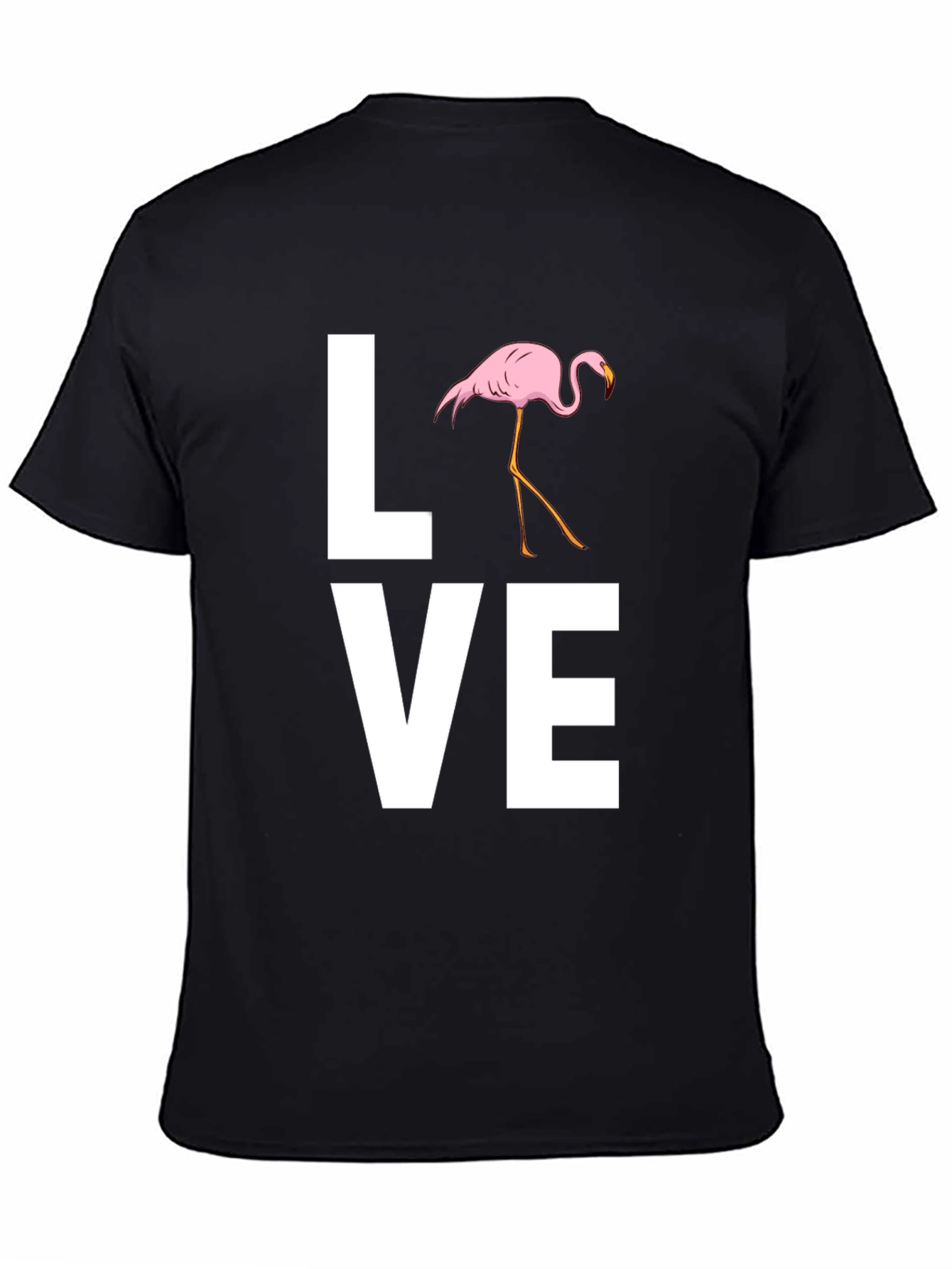 Camiseta Negra LOVE Flamenco para Hombre