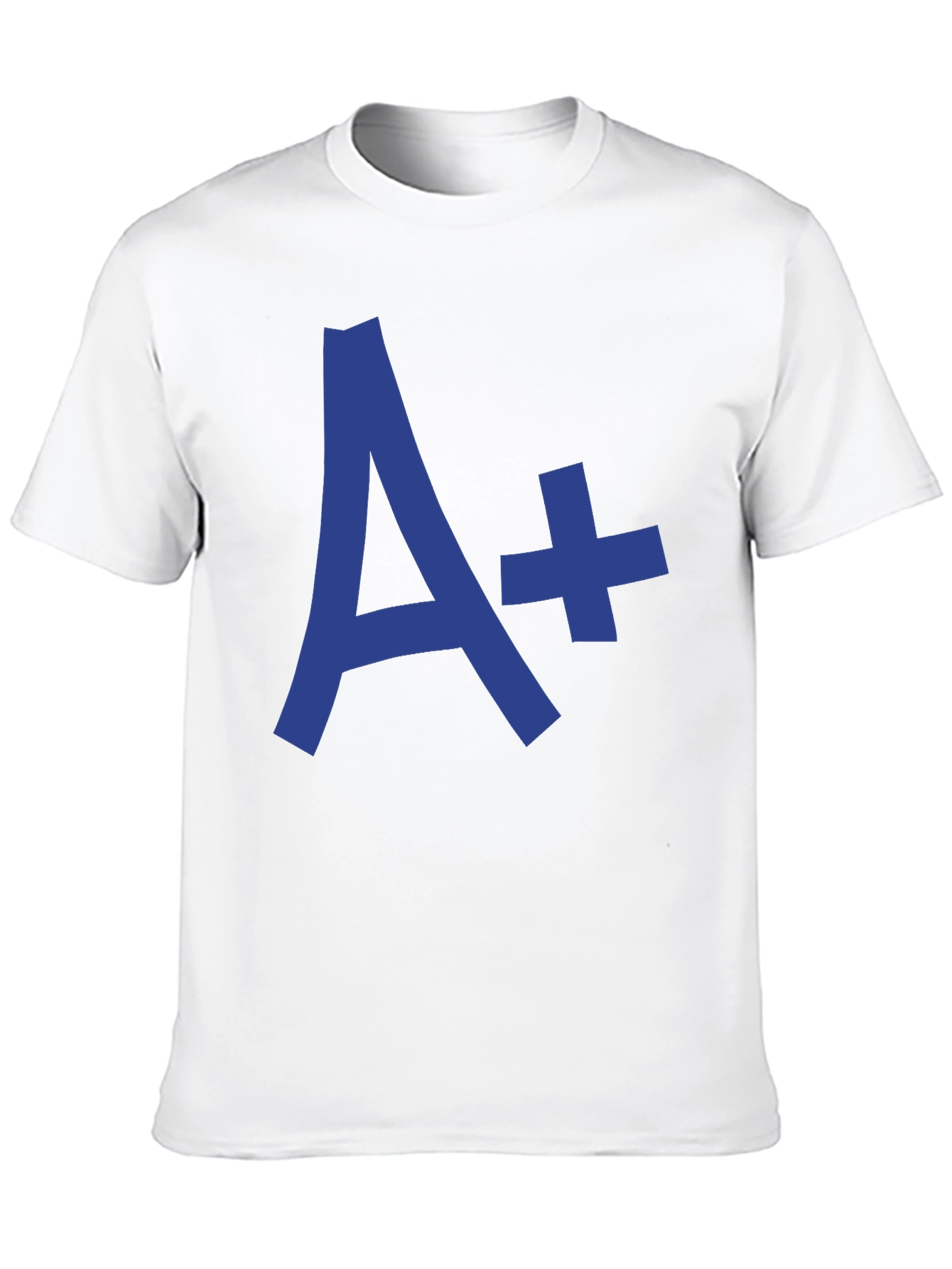 Camiseta Negra A+ - Estilo Casual y Confortable