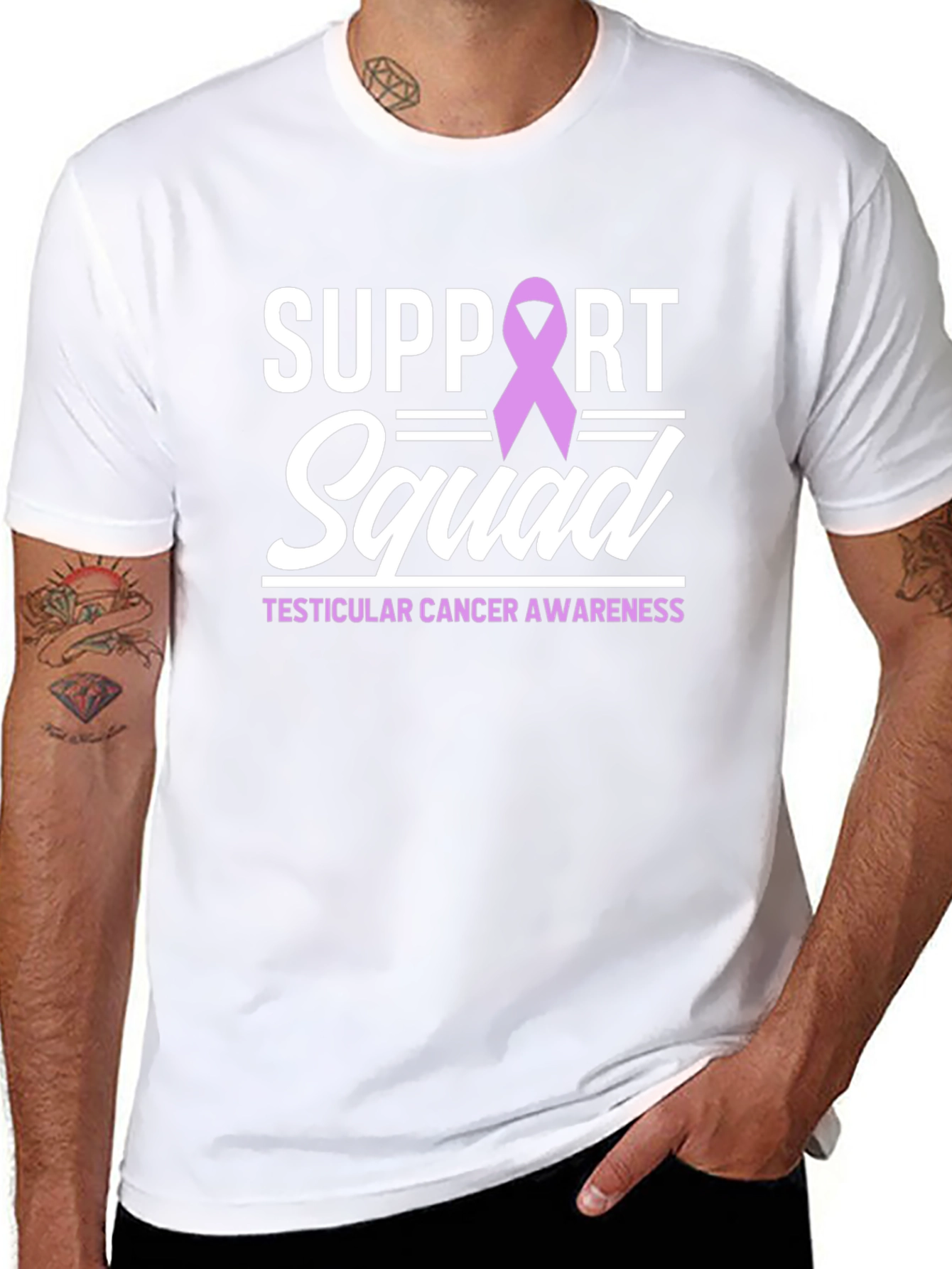 Camiseta Soporte Cáncer Testicular